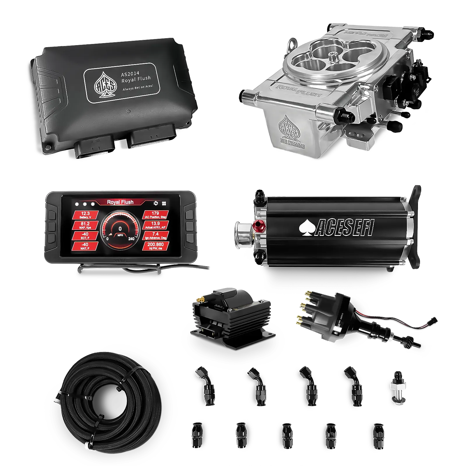 Royal Flush EFI/CDI Master Kits (Polished)