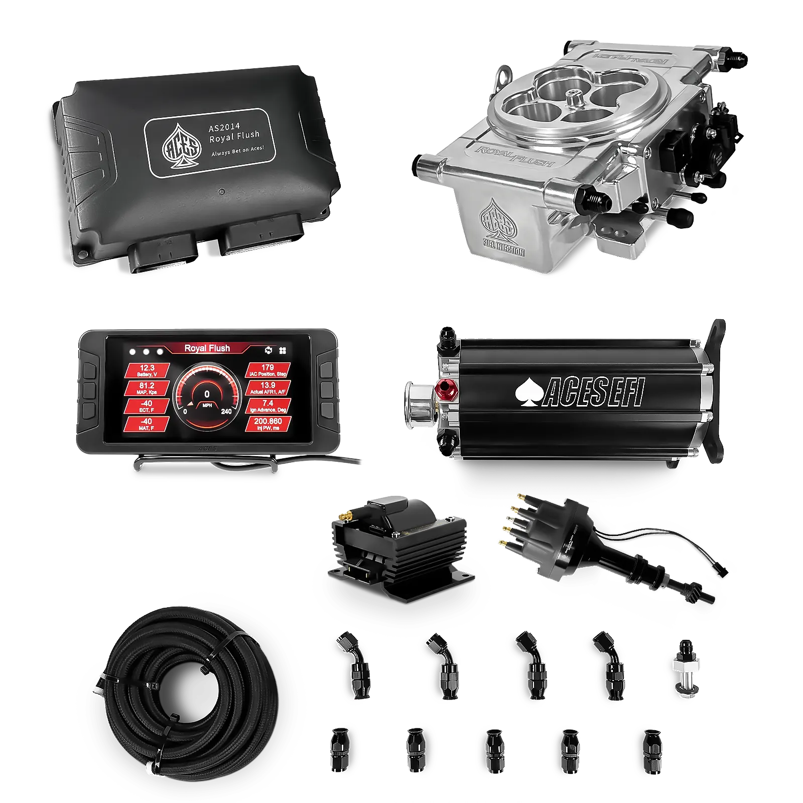 Royal Flush EFI/CDI Master Kits (Polished)