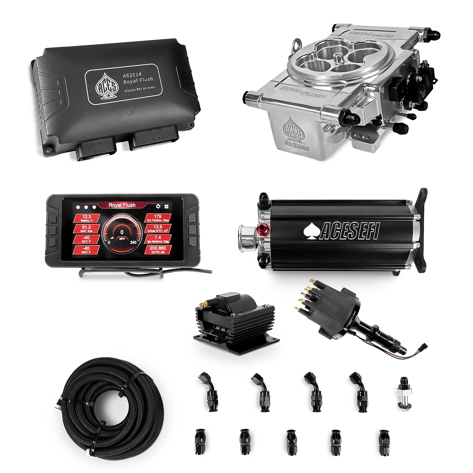 Royal Flush EFI/CDI Master Kits (Polished)