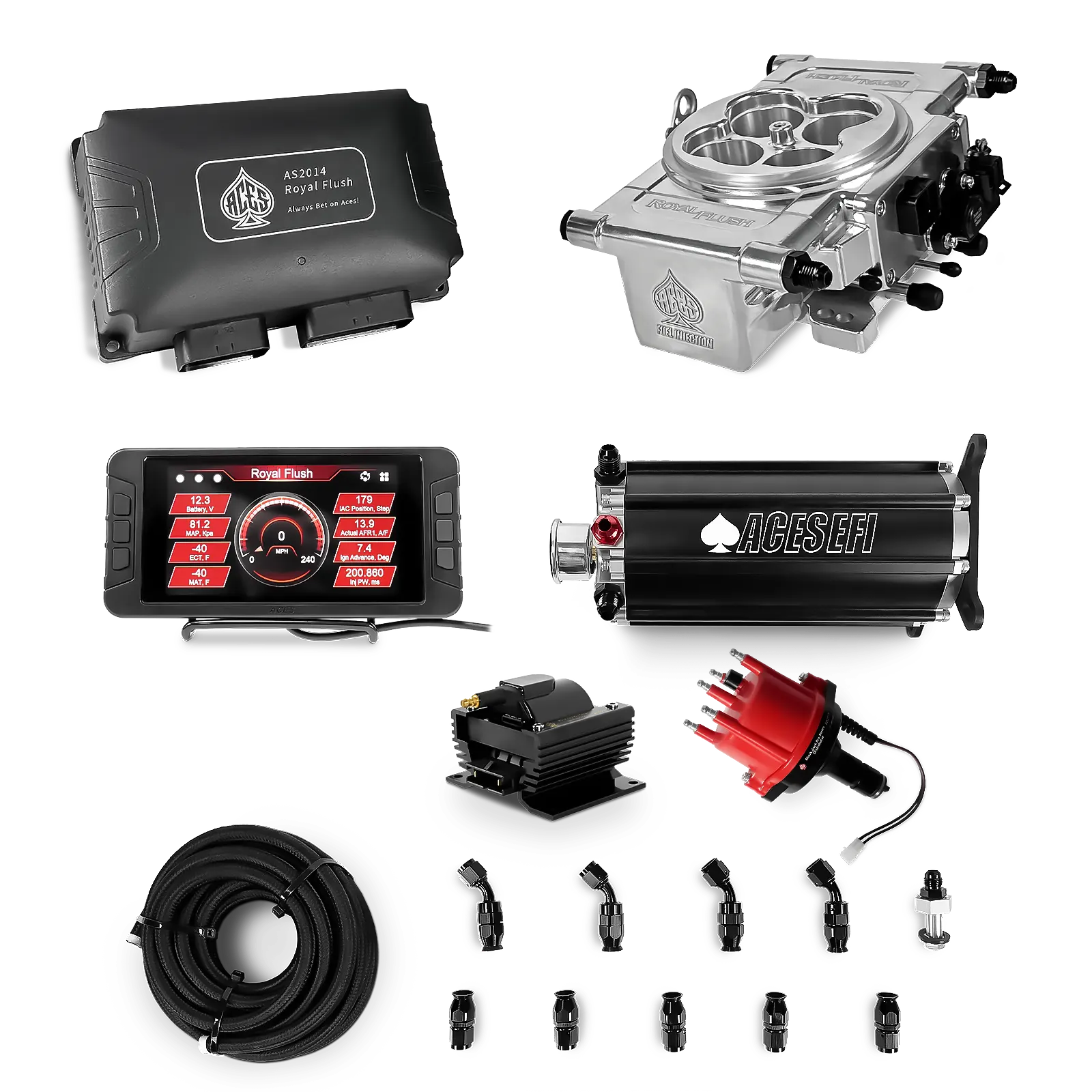 Royal Flush EFI/CDI Master Kits (Polished)