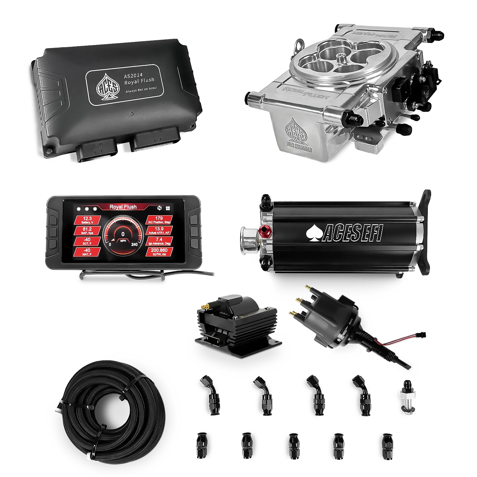 Royal Flush EFI/CDI Master Kits (Polished)