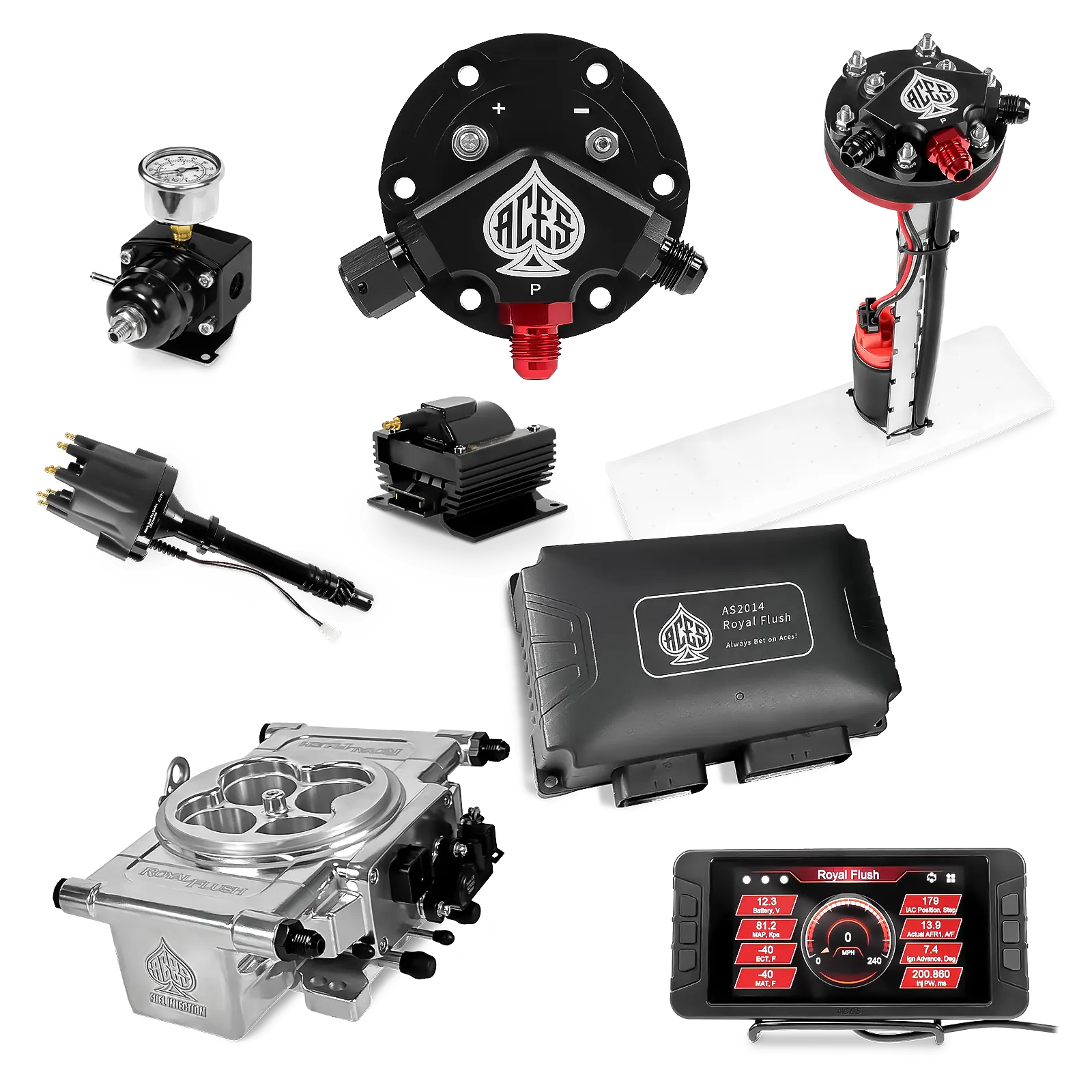 Royal Flush EFI/CDI Master Kits (Polished)