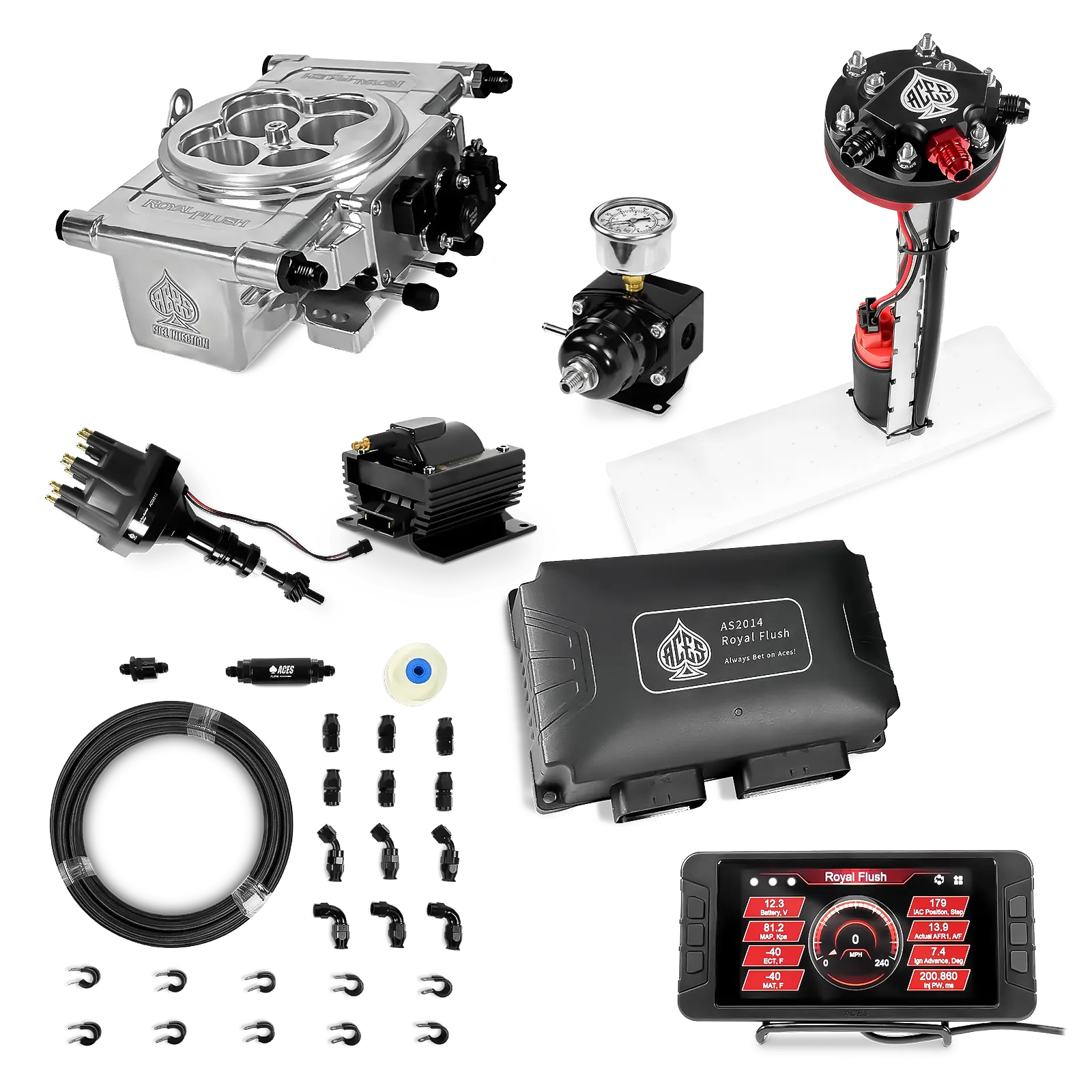 Royal Flush EFI/CDI Master Kits (Polished)