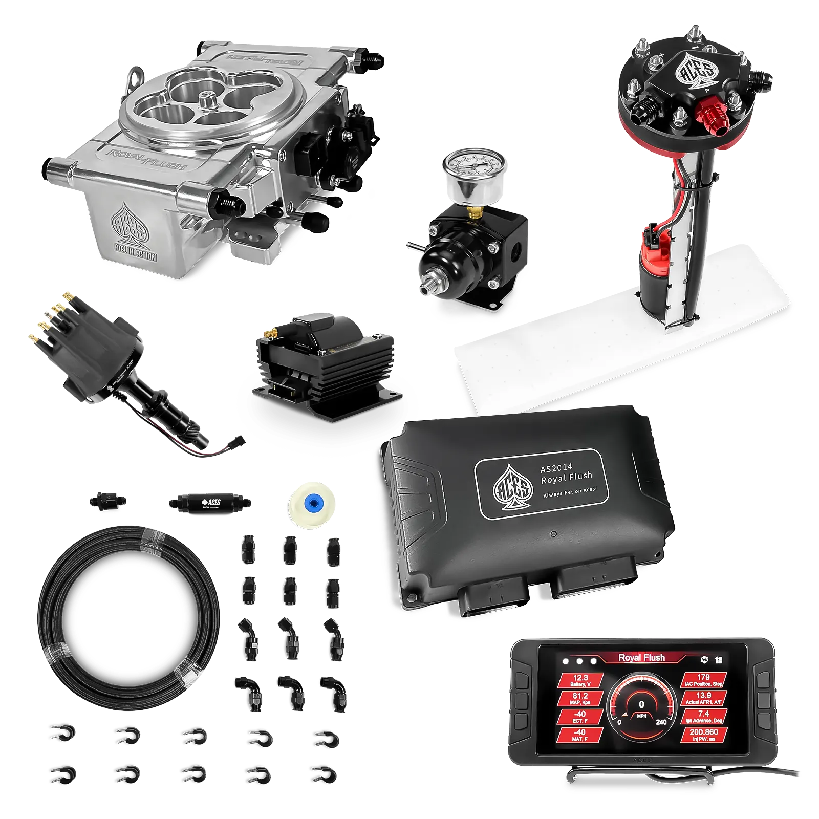 Royal Flush EFI/CDI Master Kits (Polished)