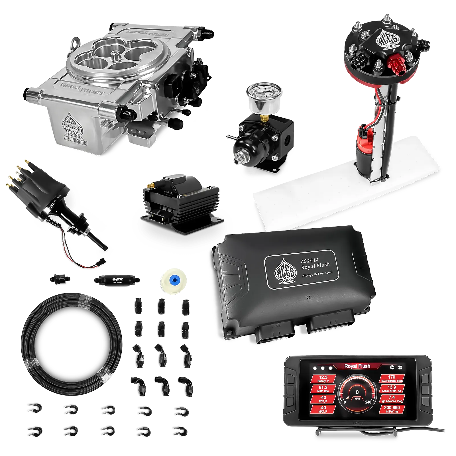 Royal Flush EFI/CDI Master Kits (Polished)