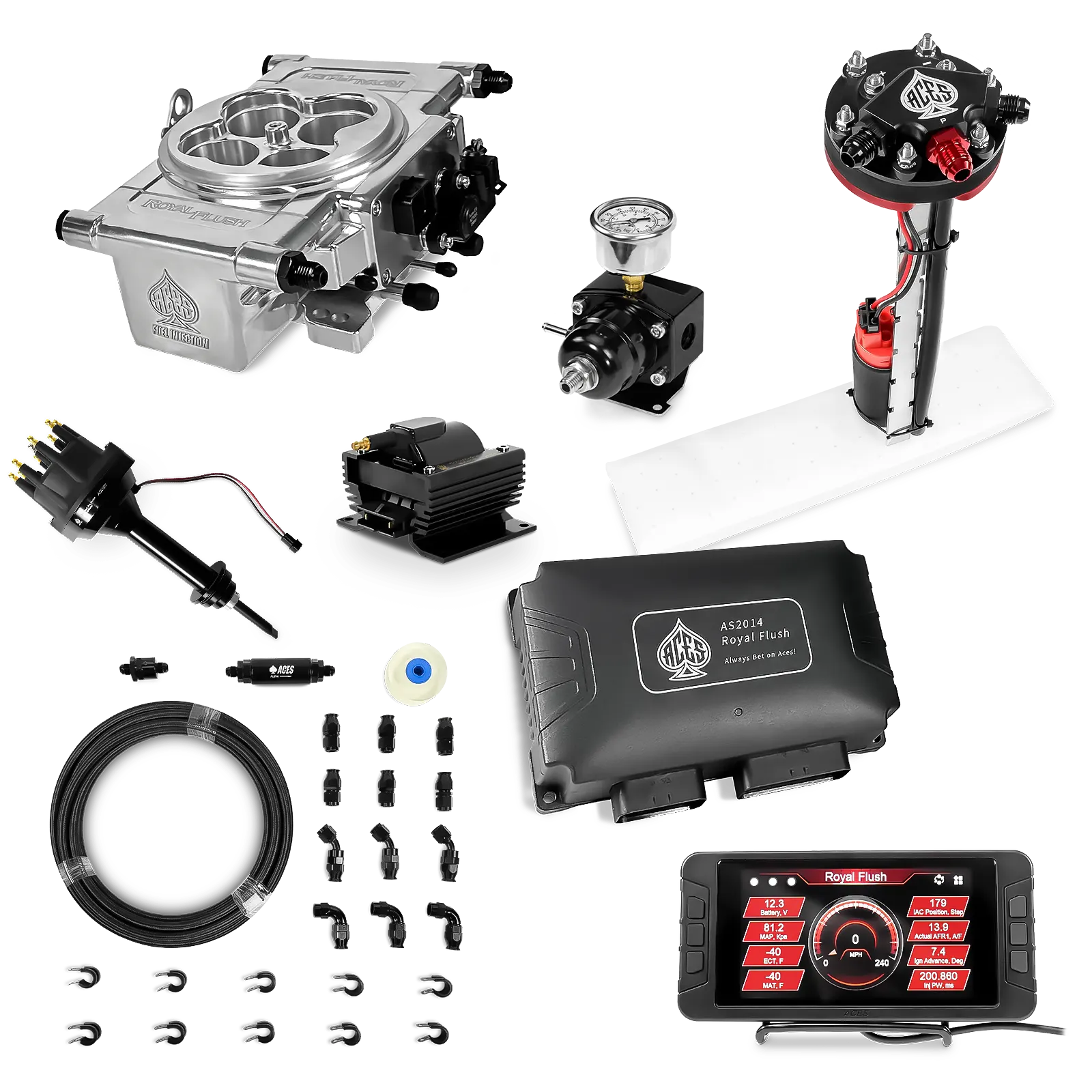 Royal Flush EFI/CDI Master Kits (Polished)