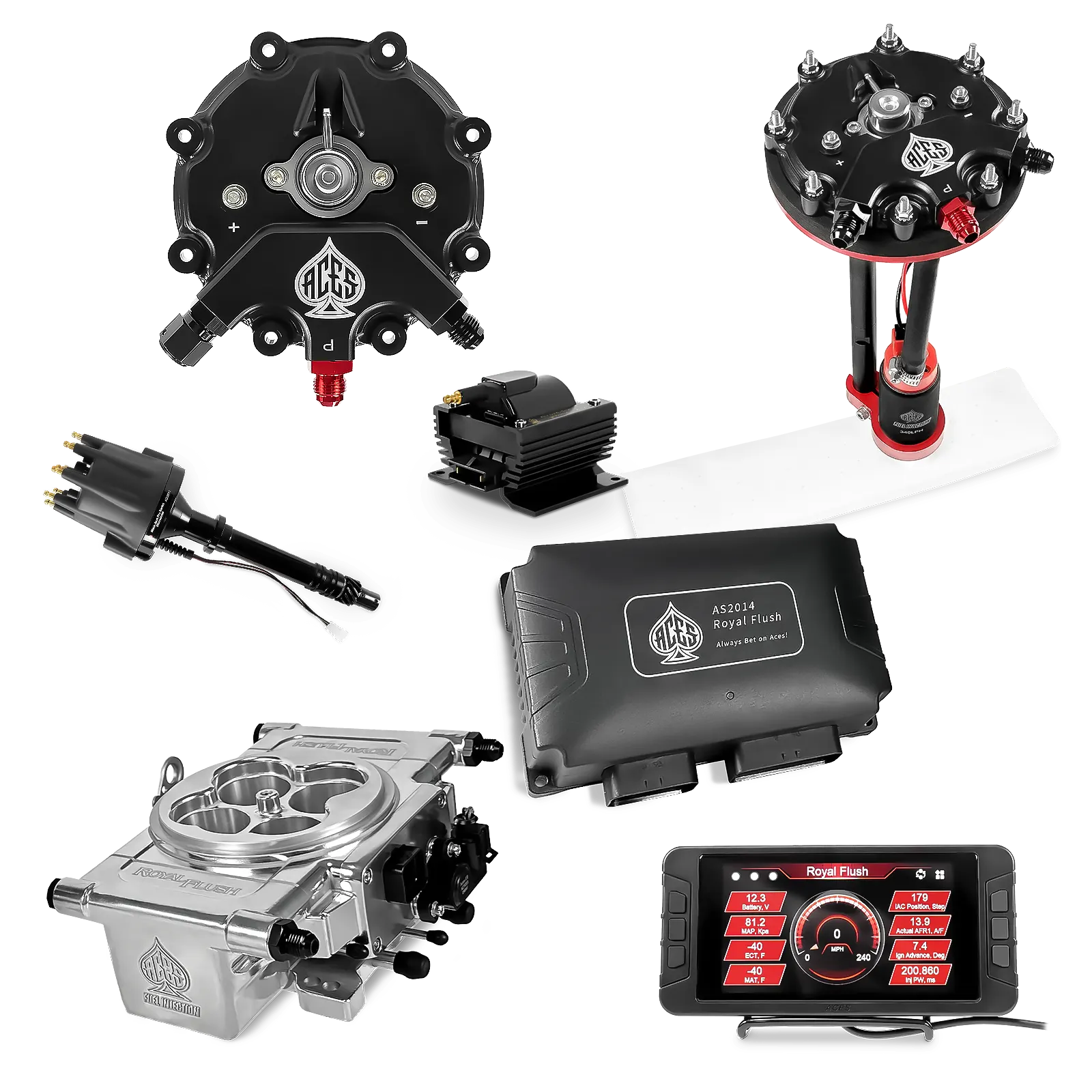 Royal Flush EFI/CDI Master Kits (Polished)