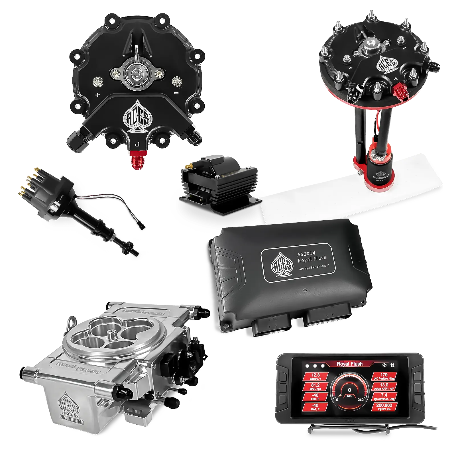 Royal Flush EFI/CDI Master Kits (Polished)