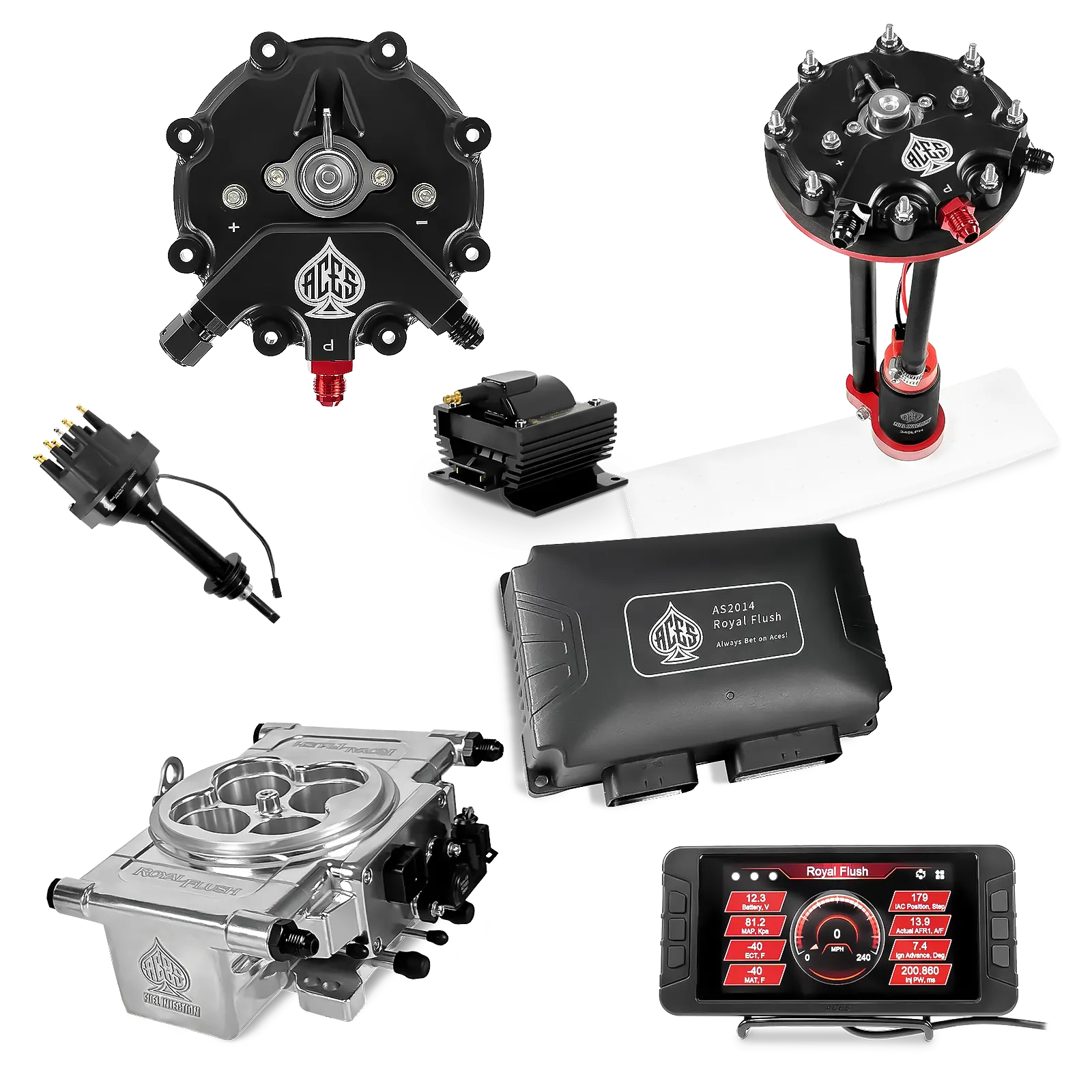 Royal Flush EFI/CDI Master Kits (Polished)