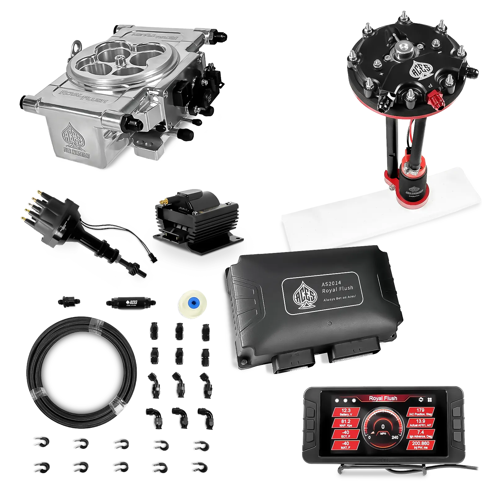 Royal Flush EFI/CDI Master Kits (Polished)