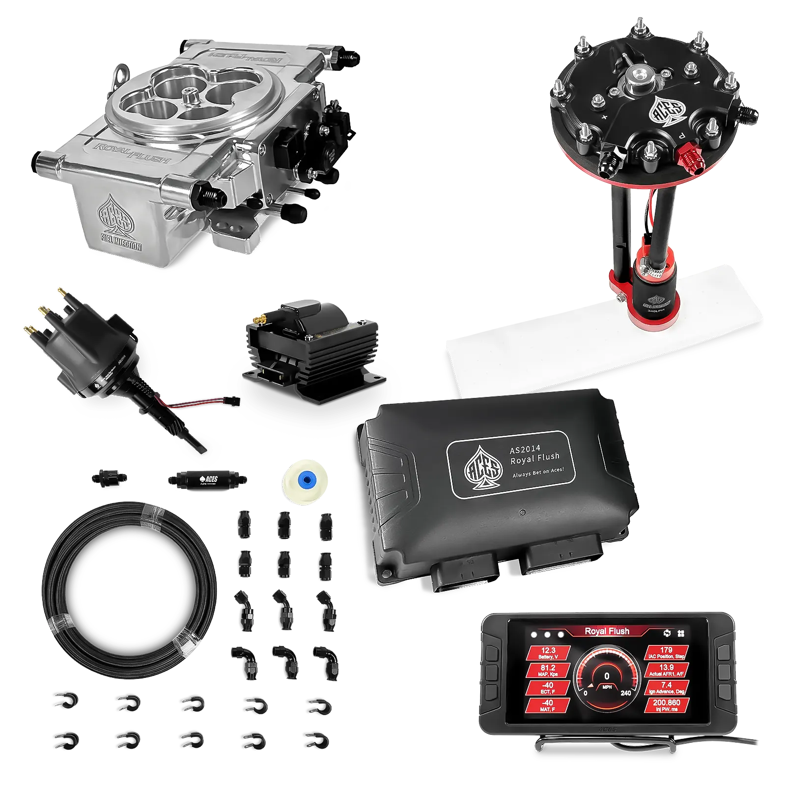 Royal Flush EFI/CDI Master Kits (Polished)