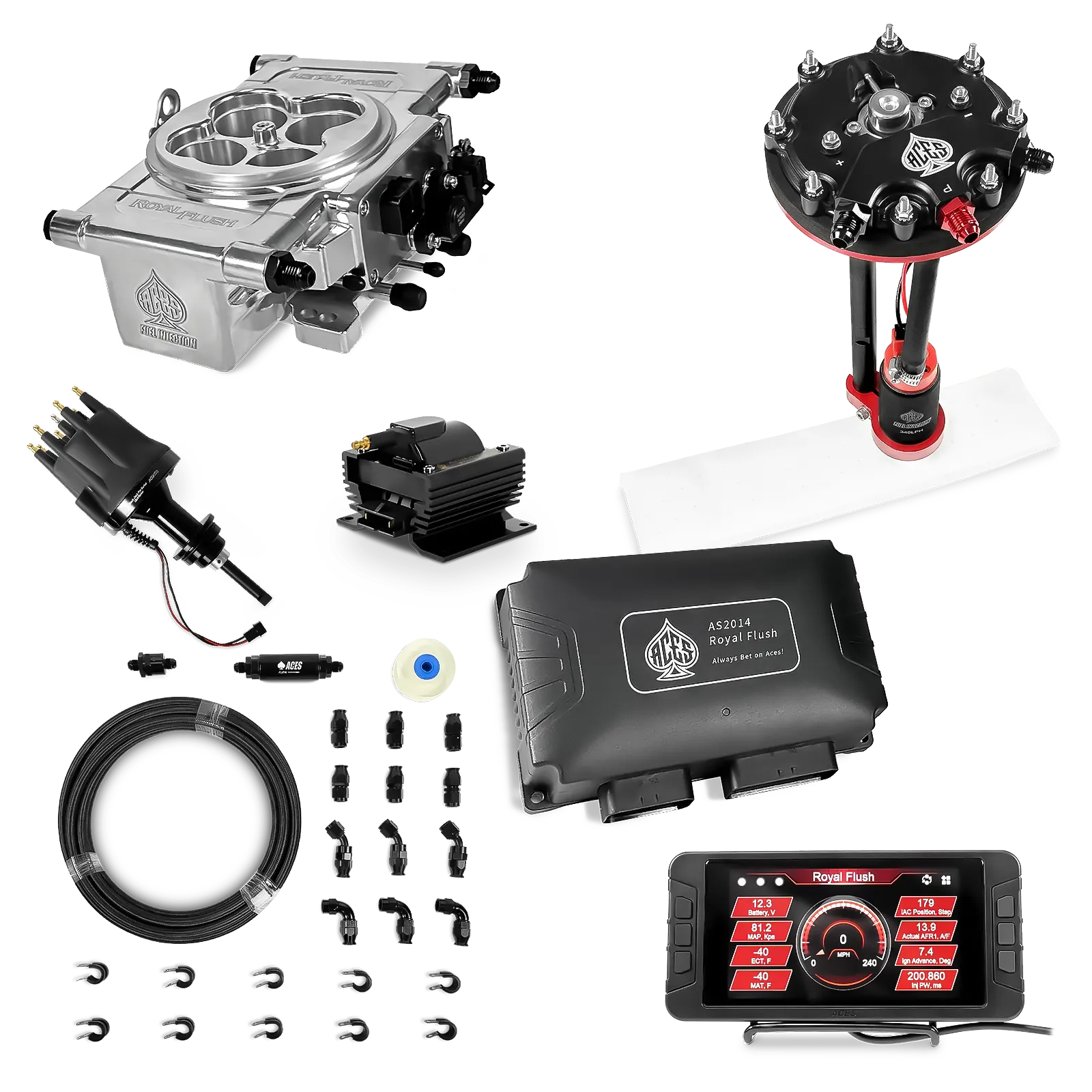 Royal Flush EFI/CDI Master Kits (Polished)