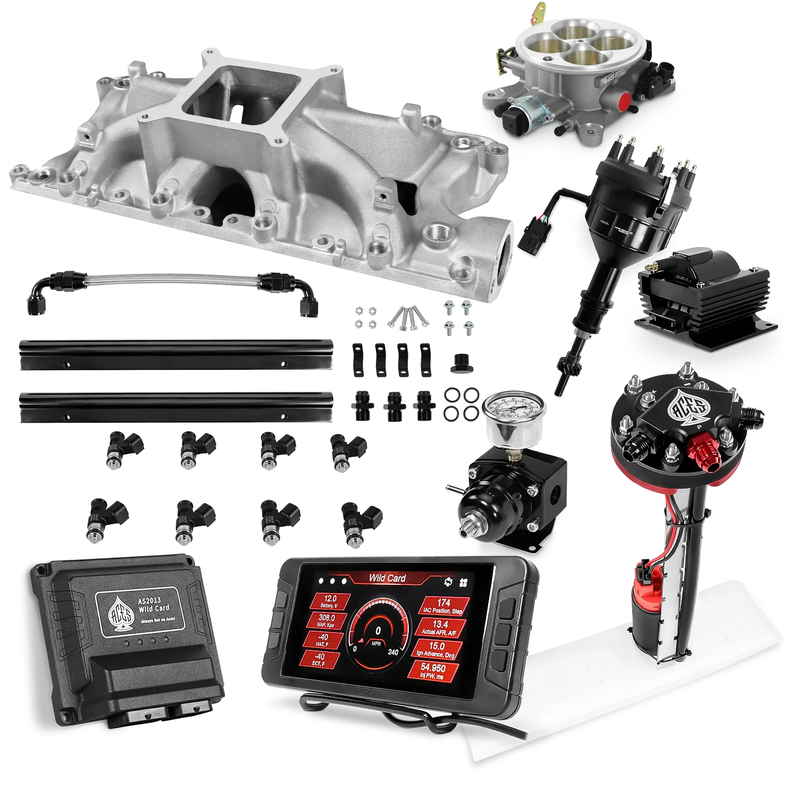 Wild Card Sequential EFI Master Kits (800 HP)