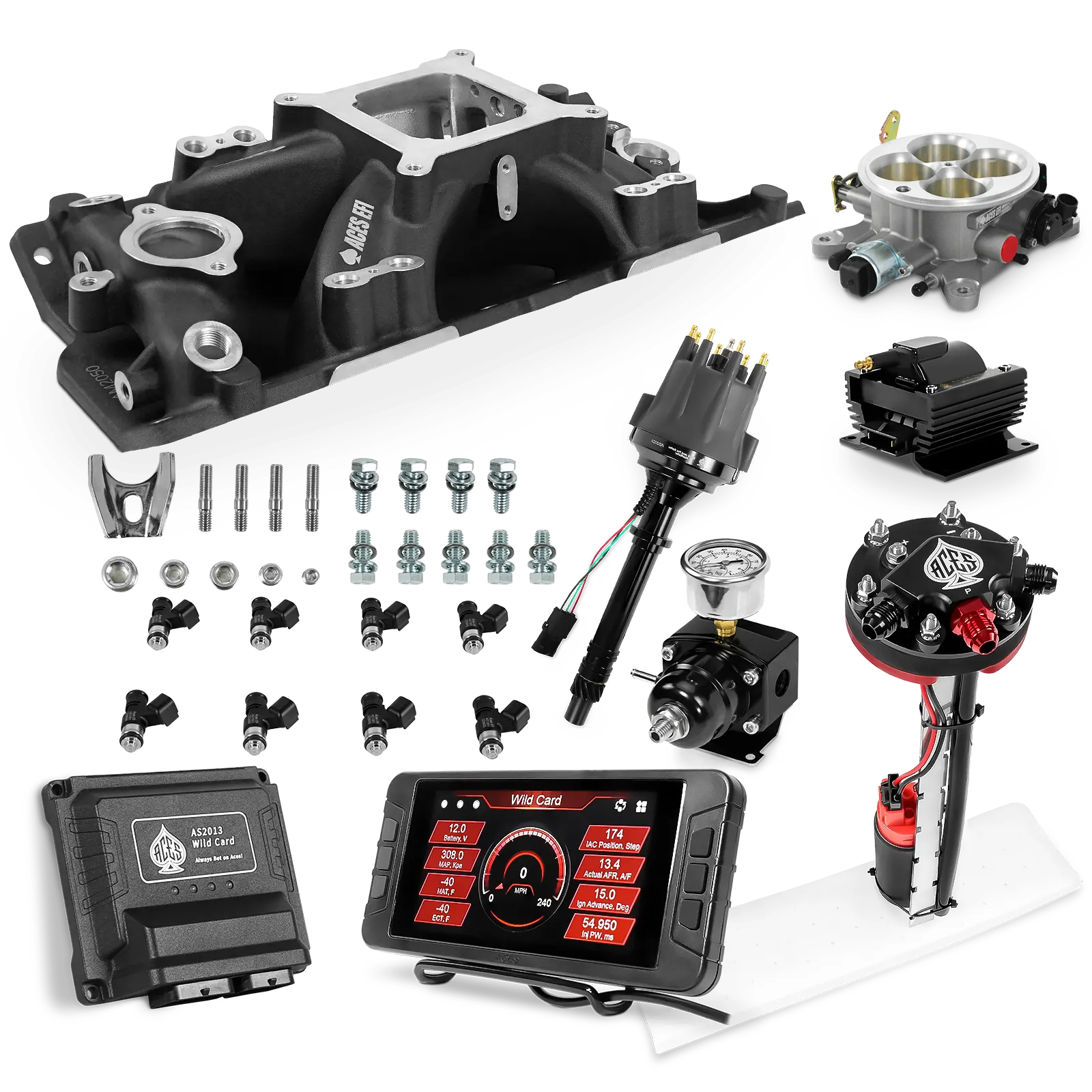 Wild Card Sequential EFI Master Kits (800 HP)