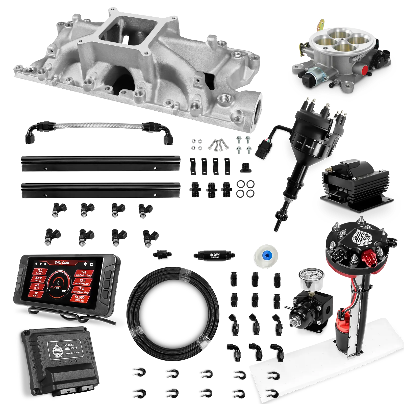 Wild Card Sequential EFI Master Kits (800 HP)