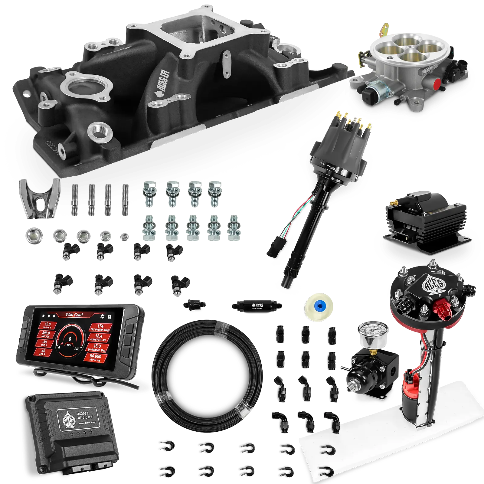 Wild Card Sequential EFI Master Kits (800 HP)