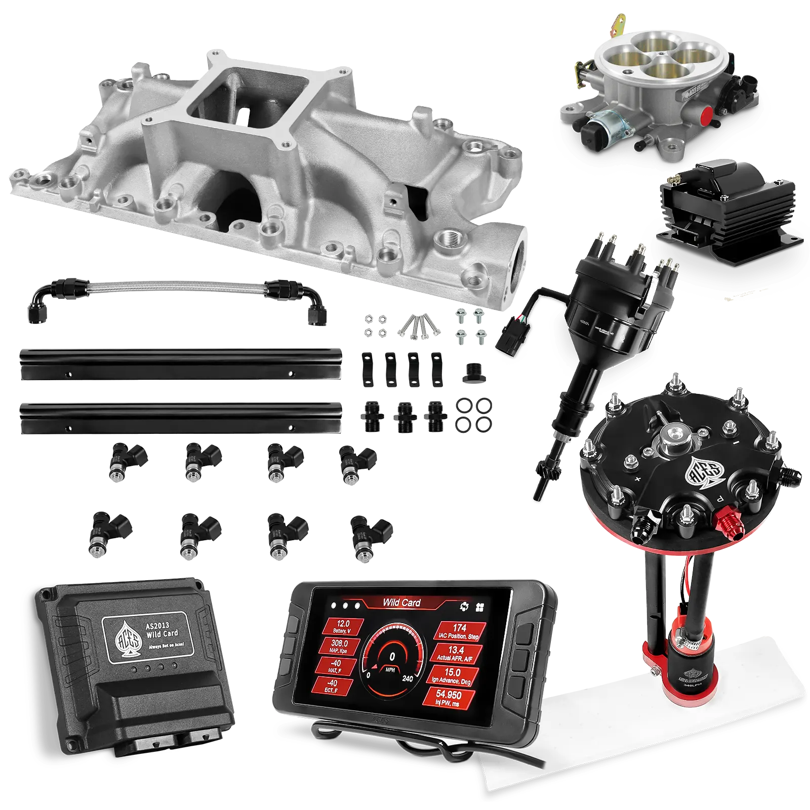 Wild Card Sequential EFI Master Kits (800 HP)