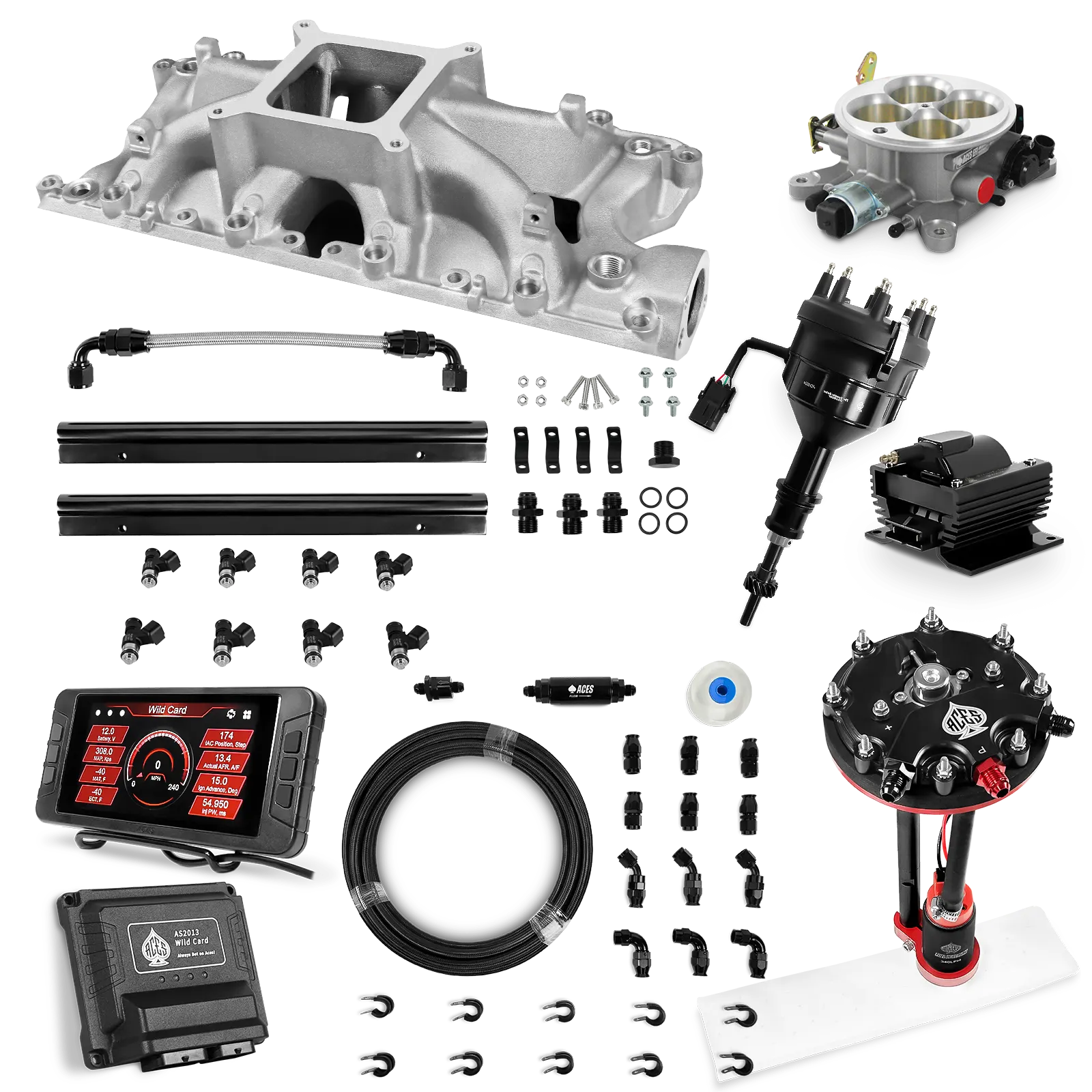 Wild Card Sequential EFI Master Kits (800 HP)