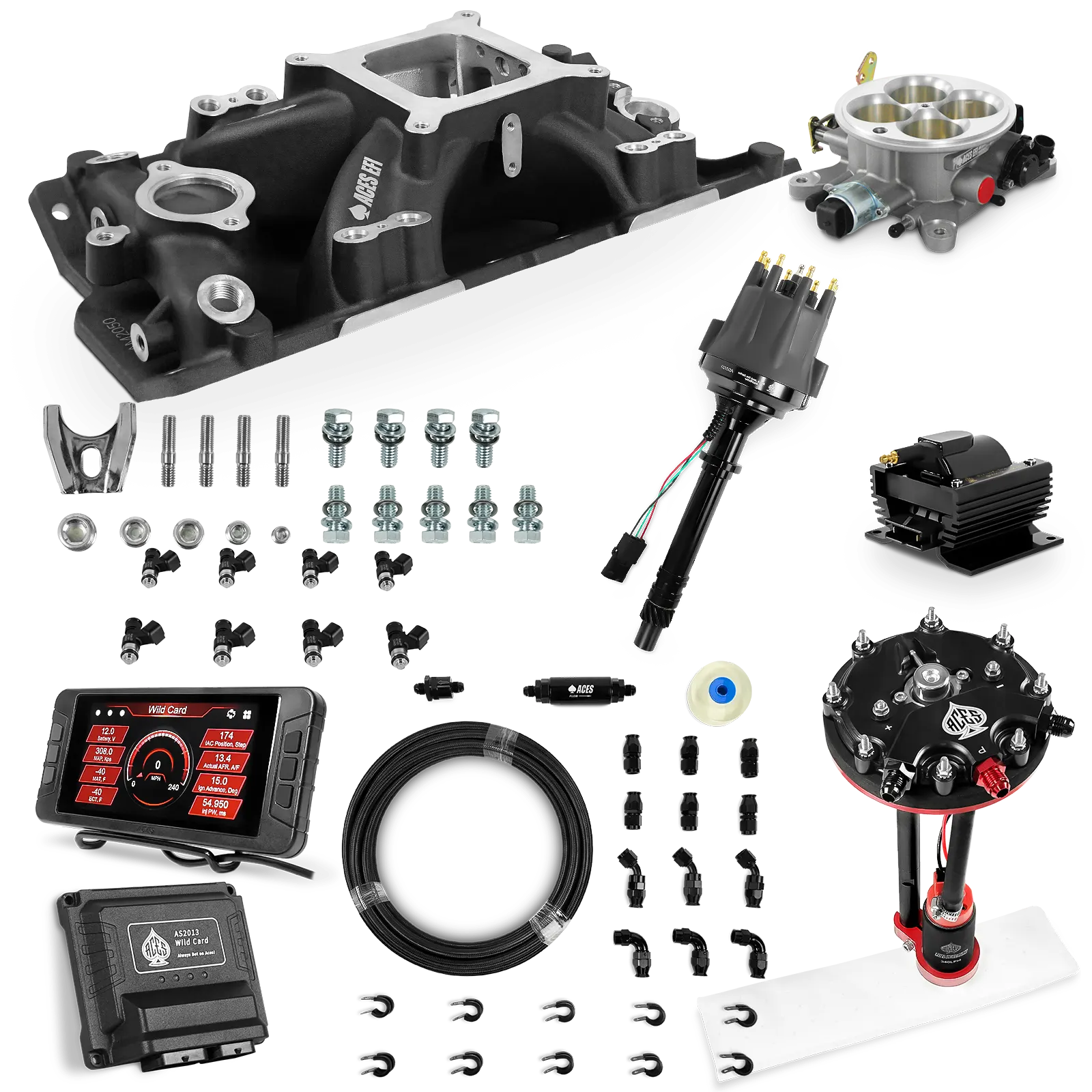 Wild Card Sequential EFI Master Kits (800 HP)