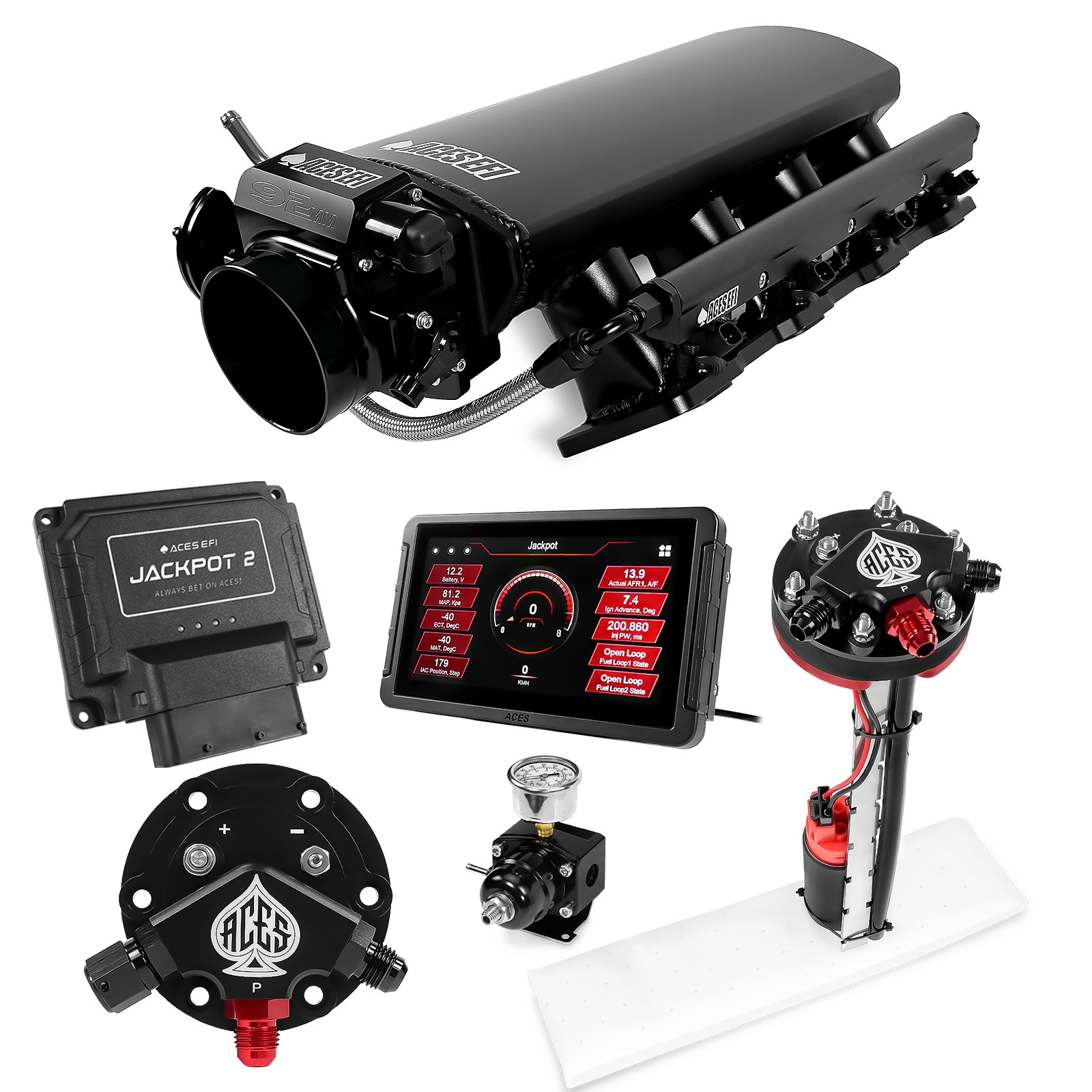Jackpot 2 LS EFI System - Master Kit with Tight Fit In-Tank Pump Module