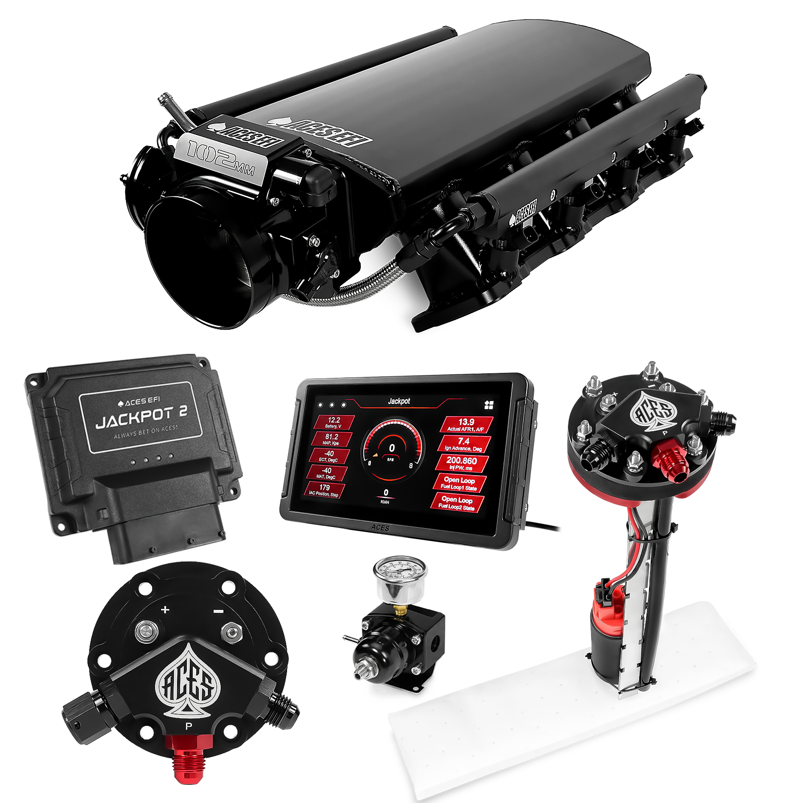 Jackpot 2 LS EFI System - Master Kit with Tight Fit In-Tank Pump Module