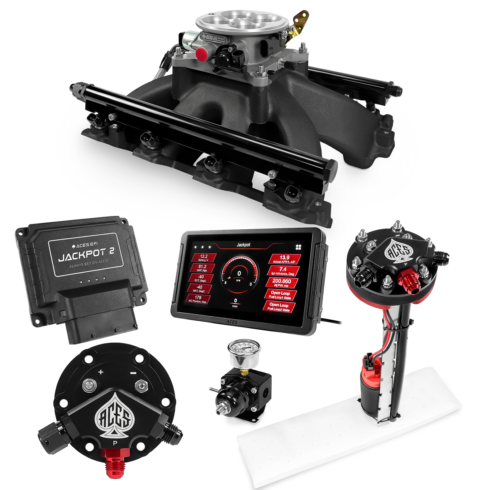 Jackpot 2 LS EFI System - Master Kit with Tight Fit In-Tank Pump Module