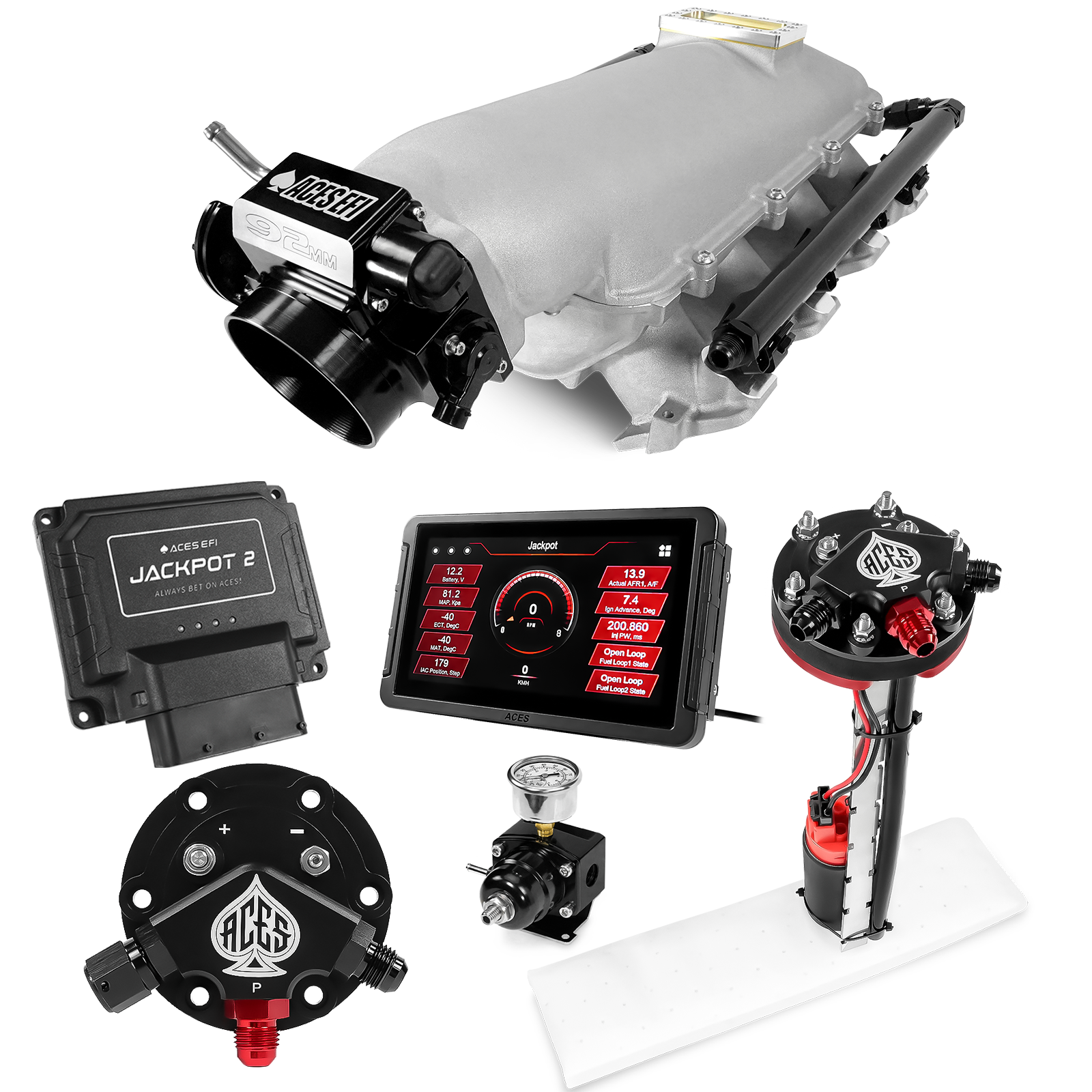 Jackpot 2 LS EFI System - Master Kit with Tight Fit In-Tank Pump Module
