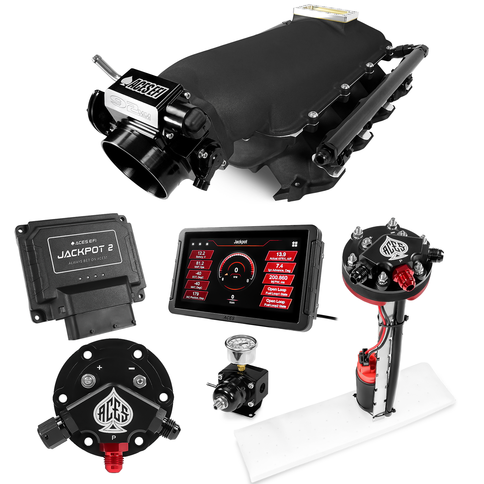 Jackpot 2 LS EFI System - Master Kit with Tight Fit In-Tank Pump Module
