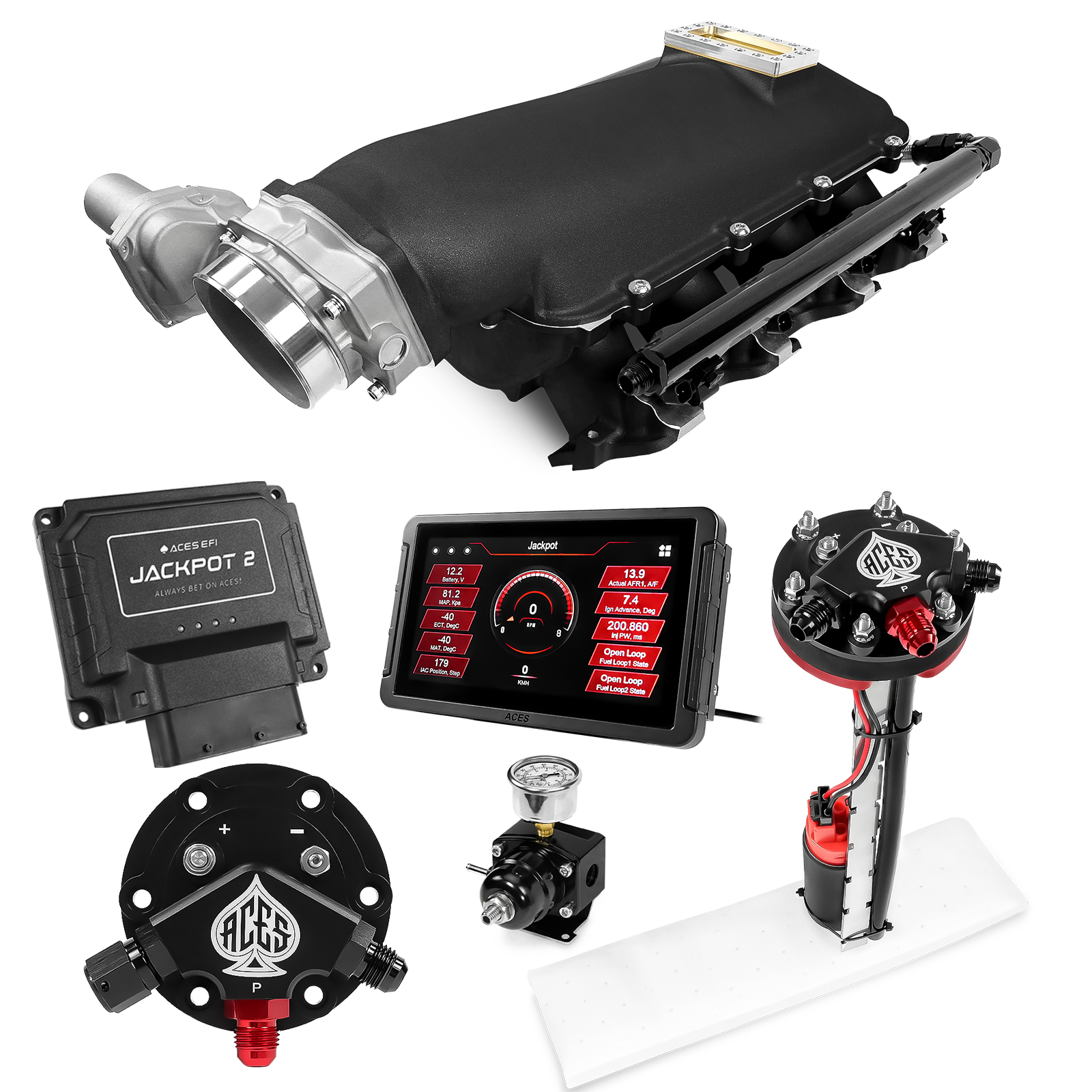 Jackpot 2 LS EFI System - Master Kit with Tight Fit In-Tank Pump Module