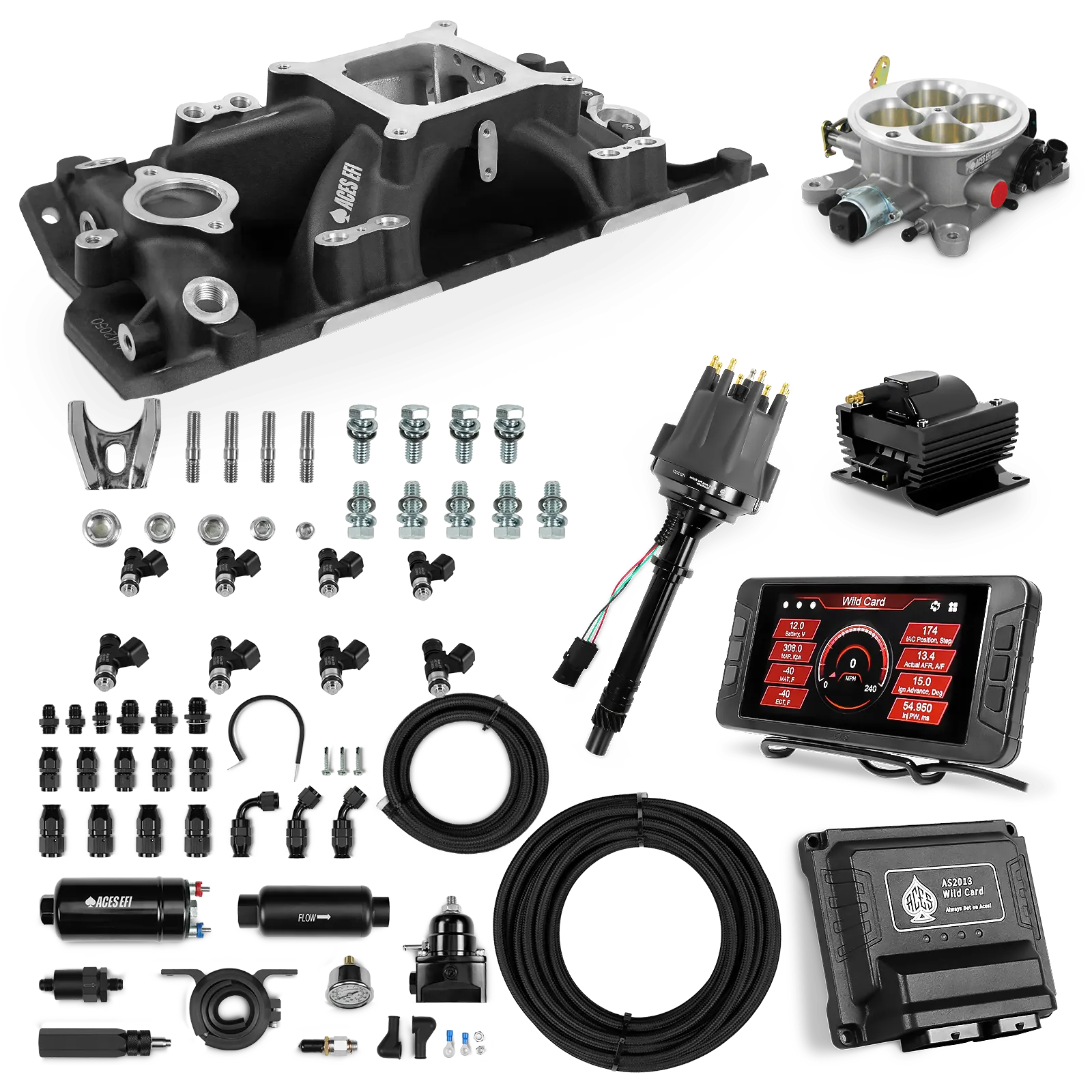 Wild Card Sequential EFI Master Kits (800 HP)