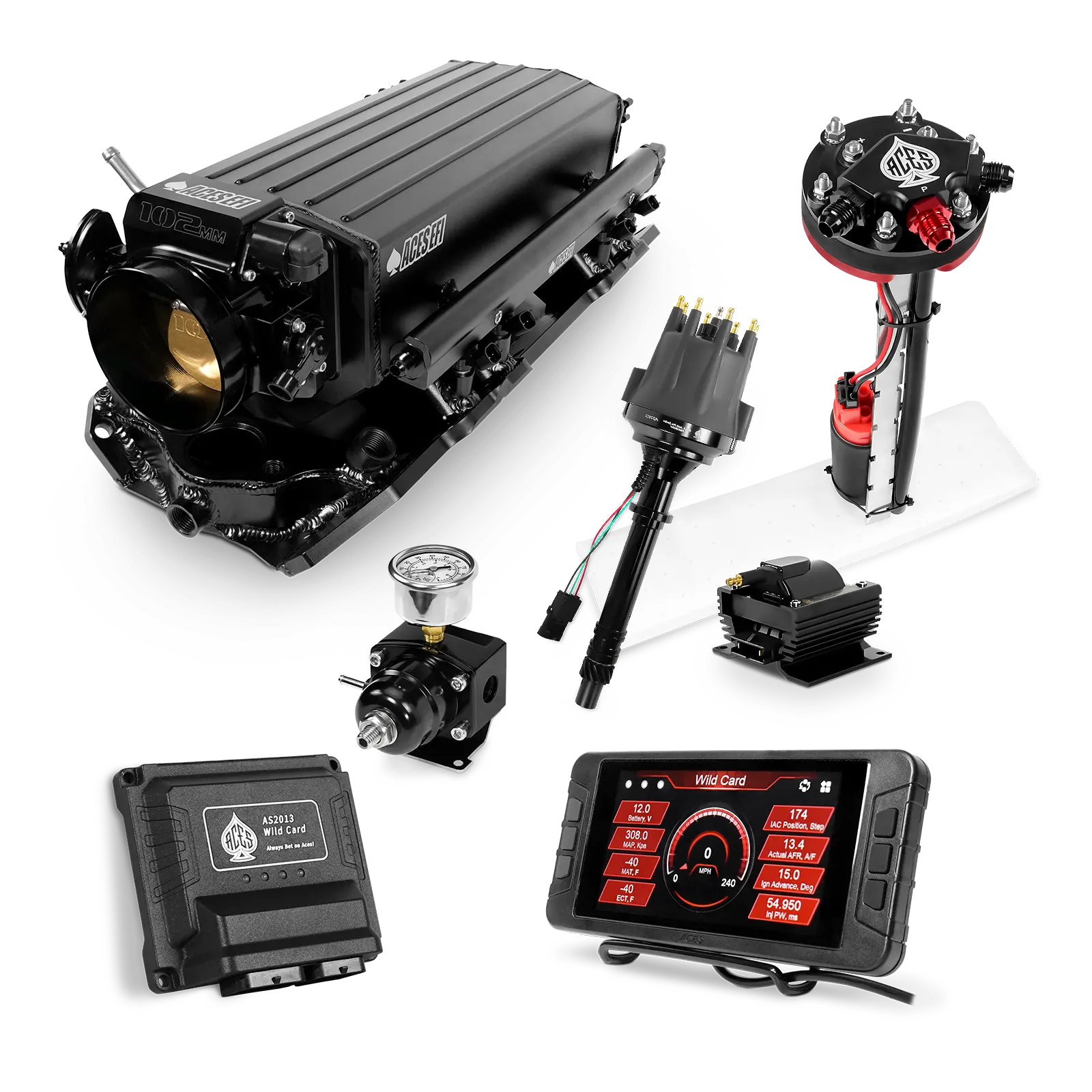 Wild Card Sequential EFI Master Kits (800 HP)