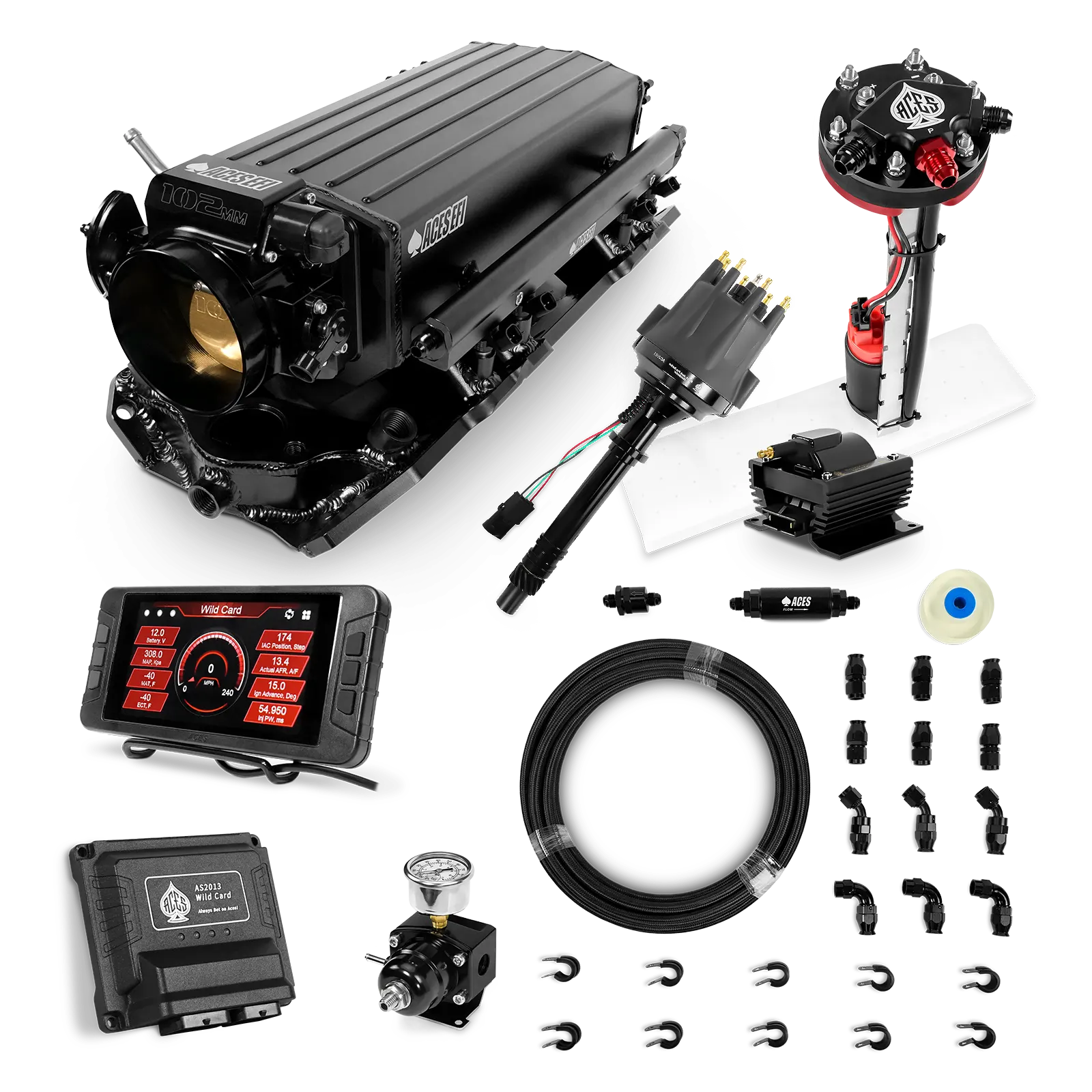 Wild Card Sequential EFI Master Kits (800 HP)