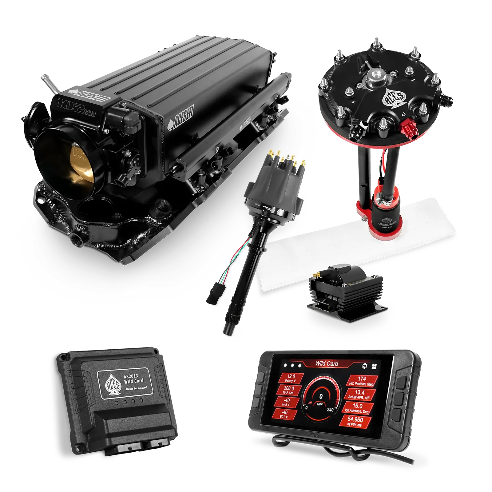 Wild Card Sequential EFI Master Kits (800 HP)