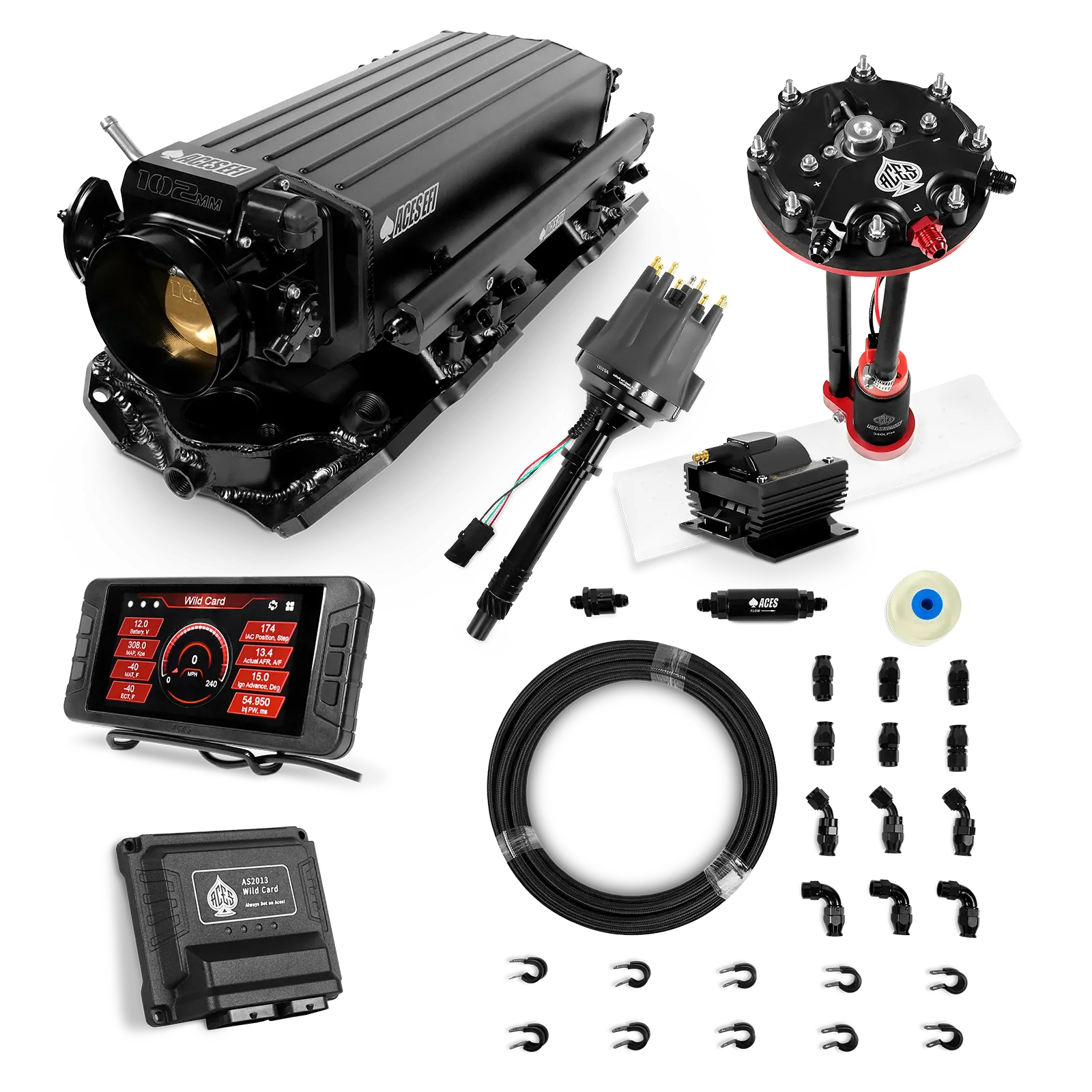 Wild Card Sequential EFI Master Kits (800 HP)