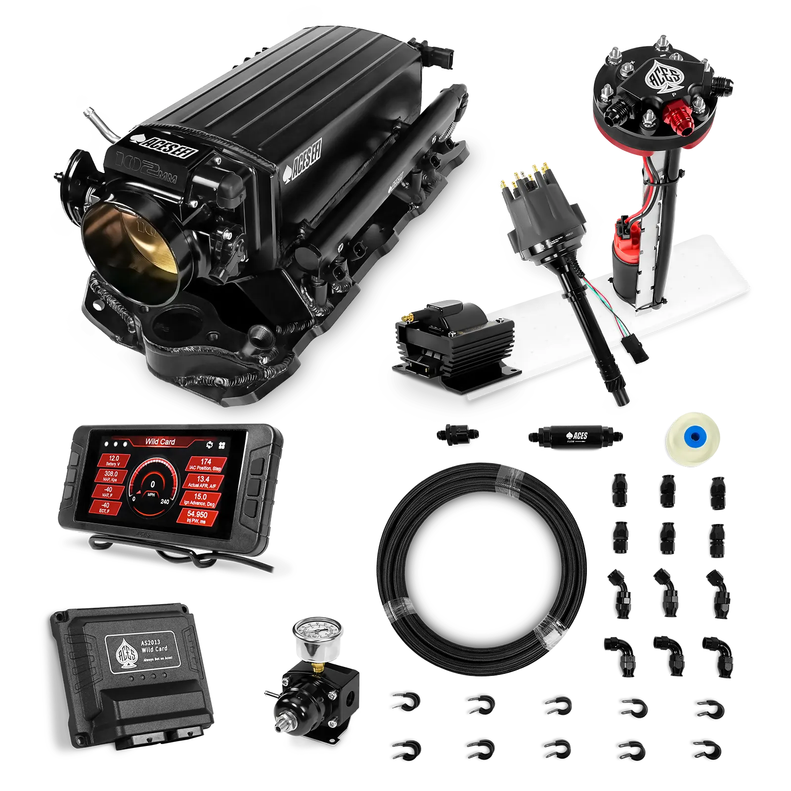 Wild Card Sequential EFI Master Kits (800 HP)