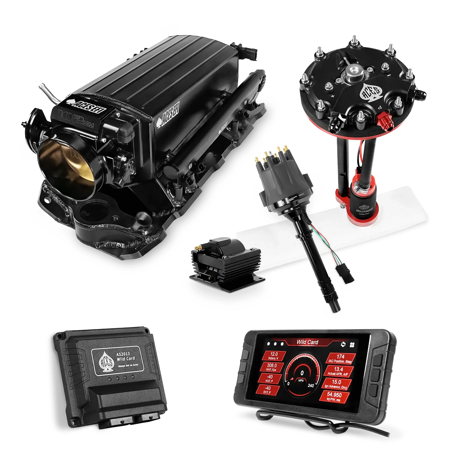 Wild Card Sequential EFI Master Kits (800 HP)