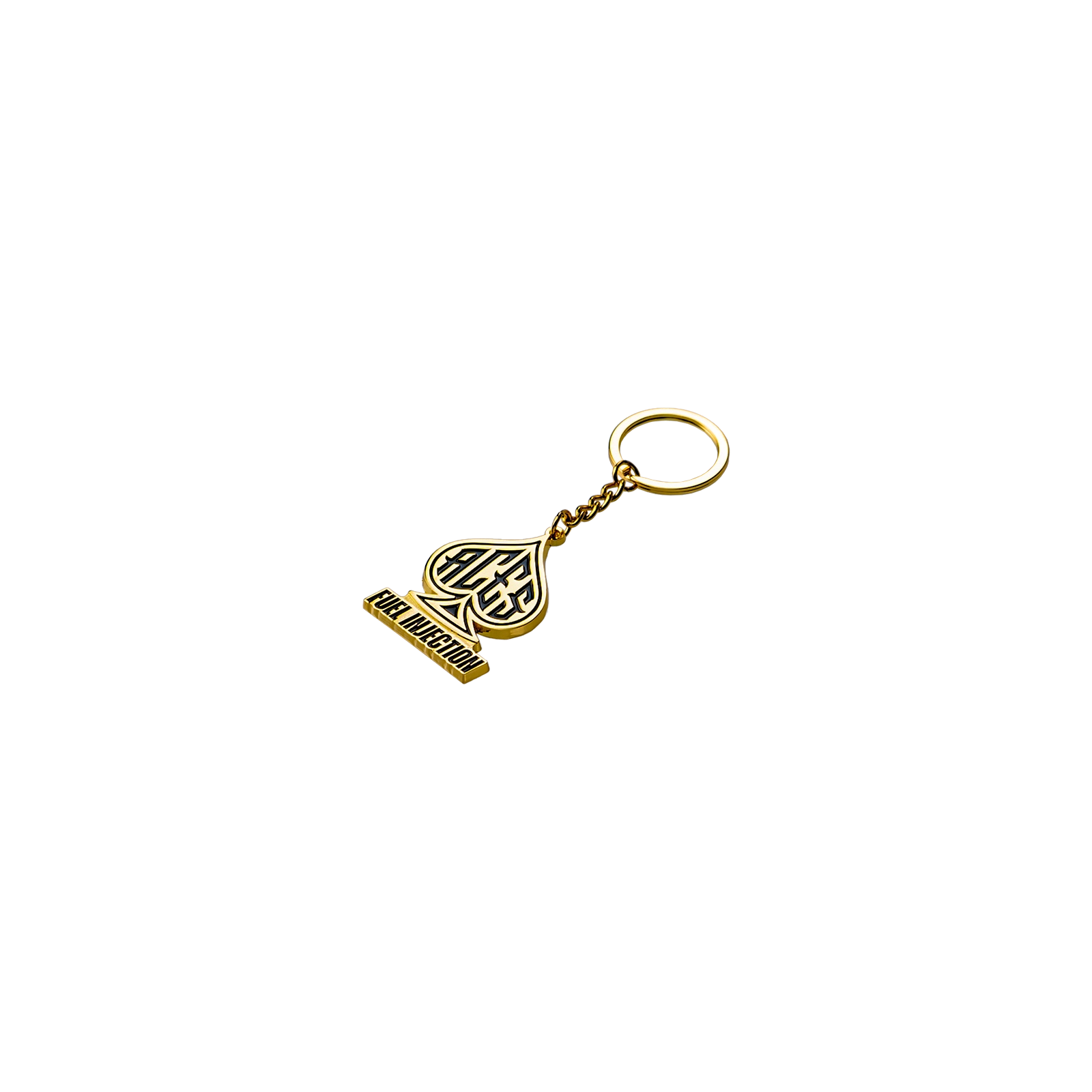 Aces Metal Keychain