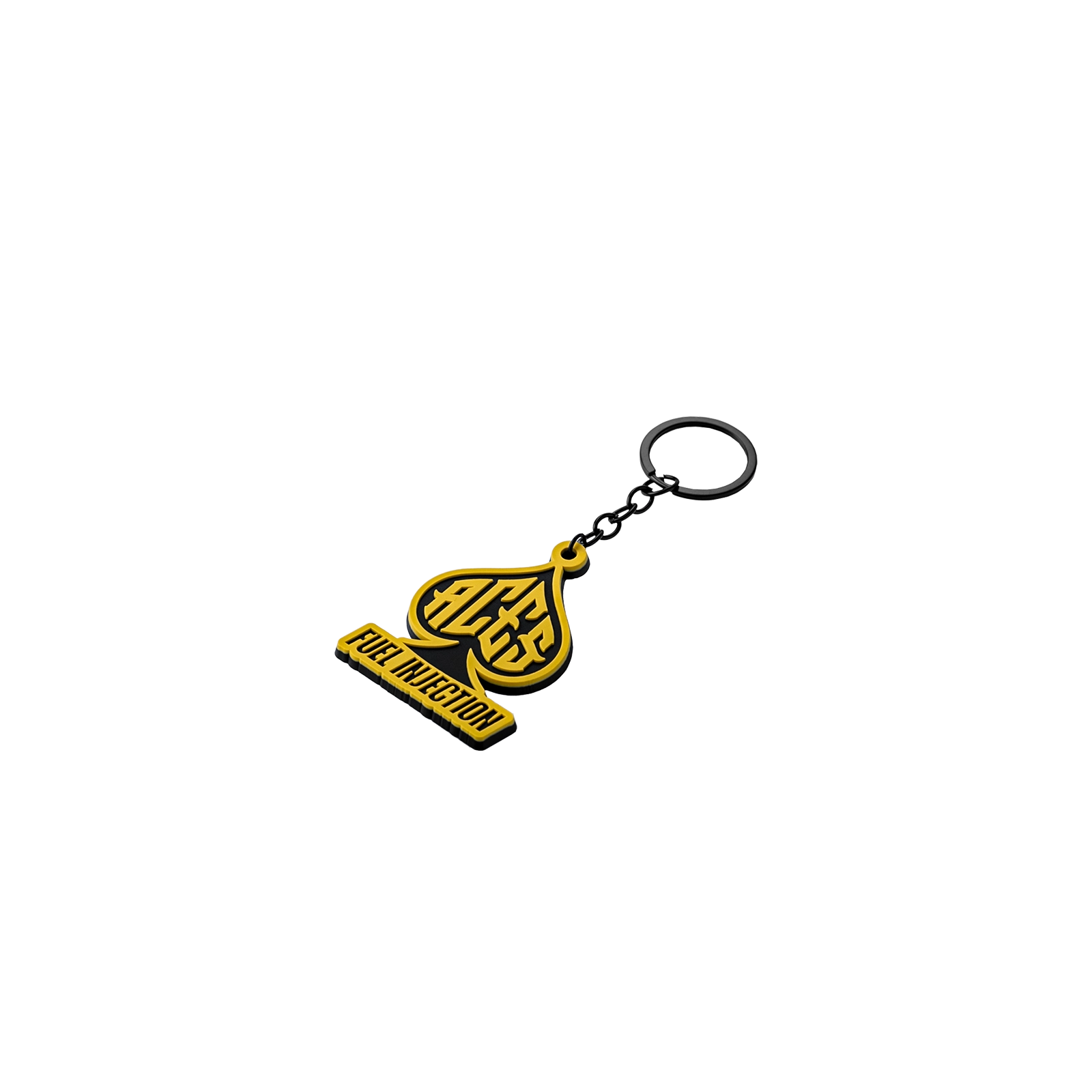 Aces Rubber Keychain