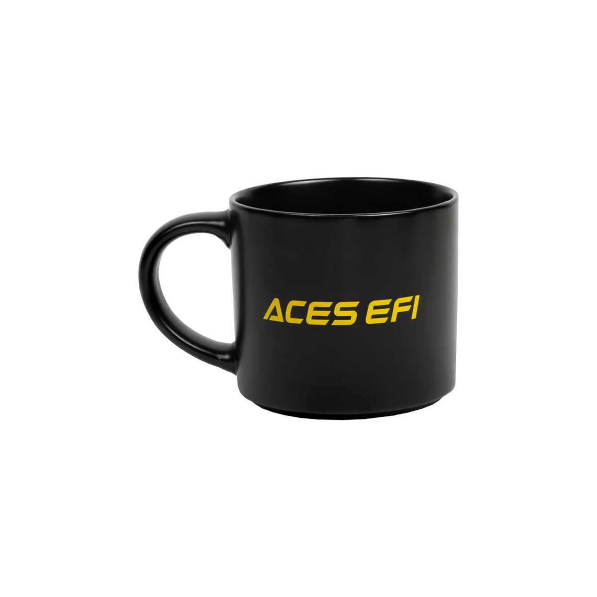 Aces EFI Black Ceramic Mug