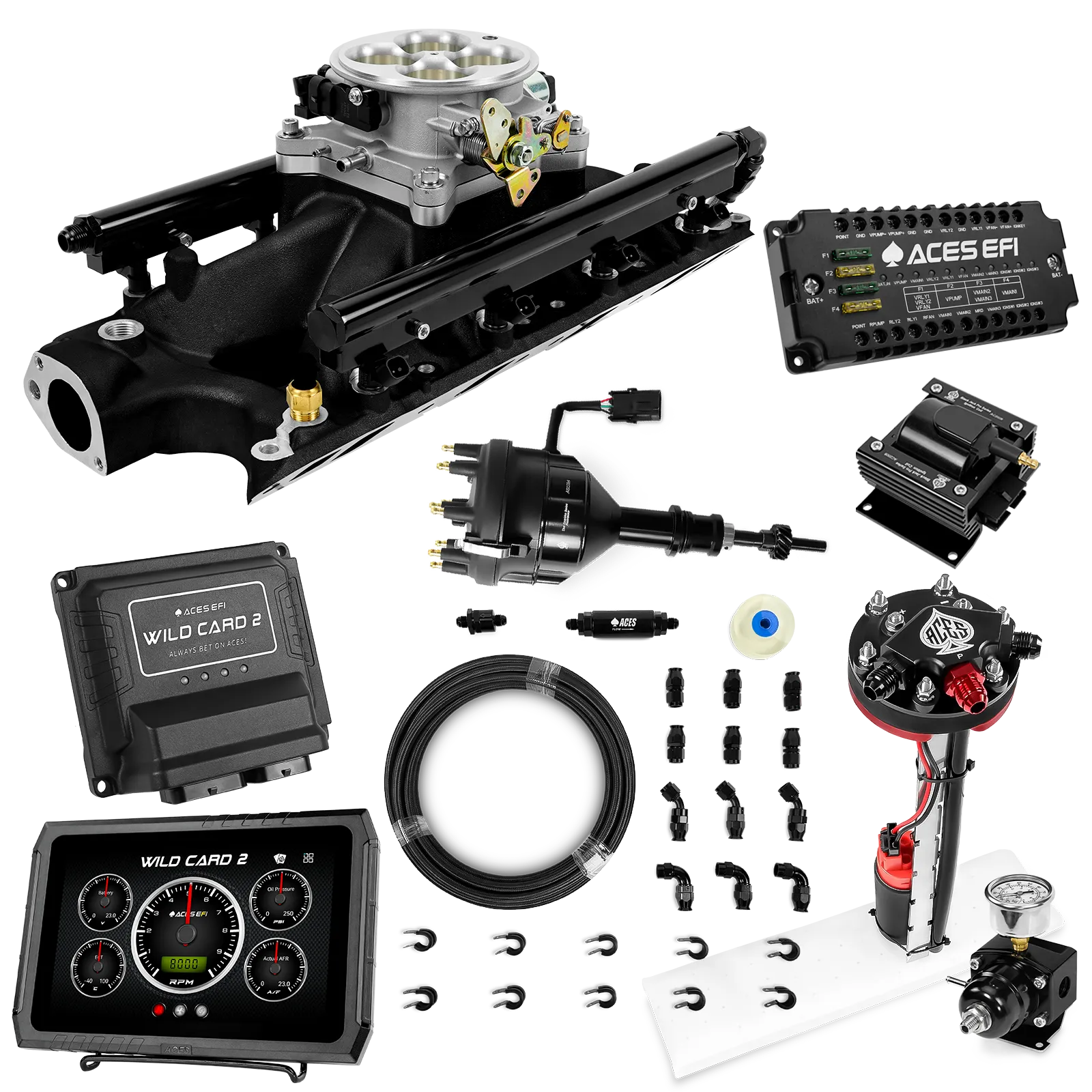 Kits maestros EFI secuenciales Wild Card 2 (500 CV)