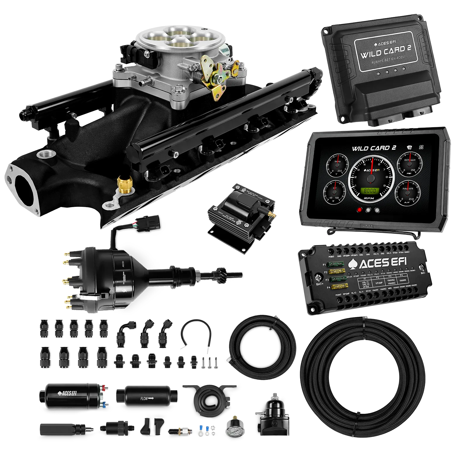 Kits maestros EFI secuenciales Wild Card 2 (500 CV)