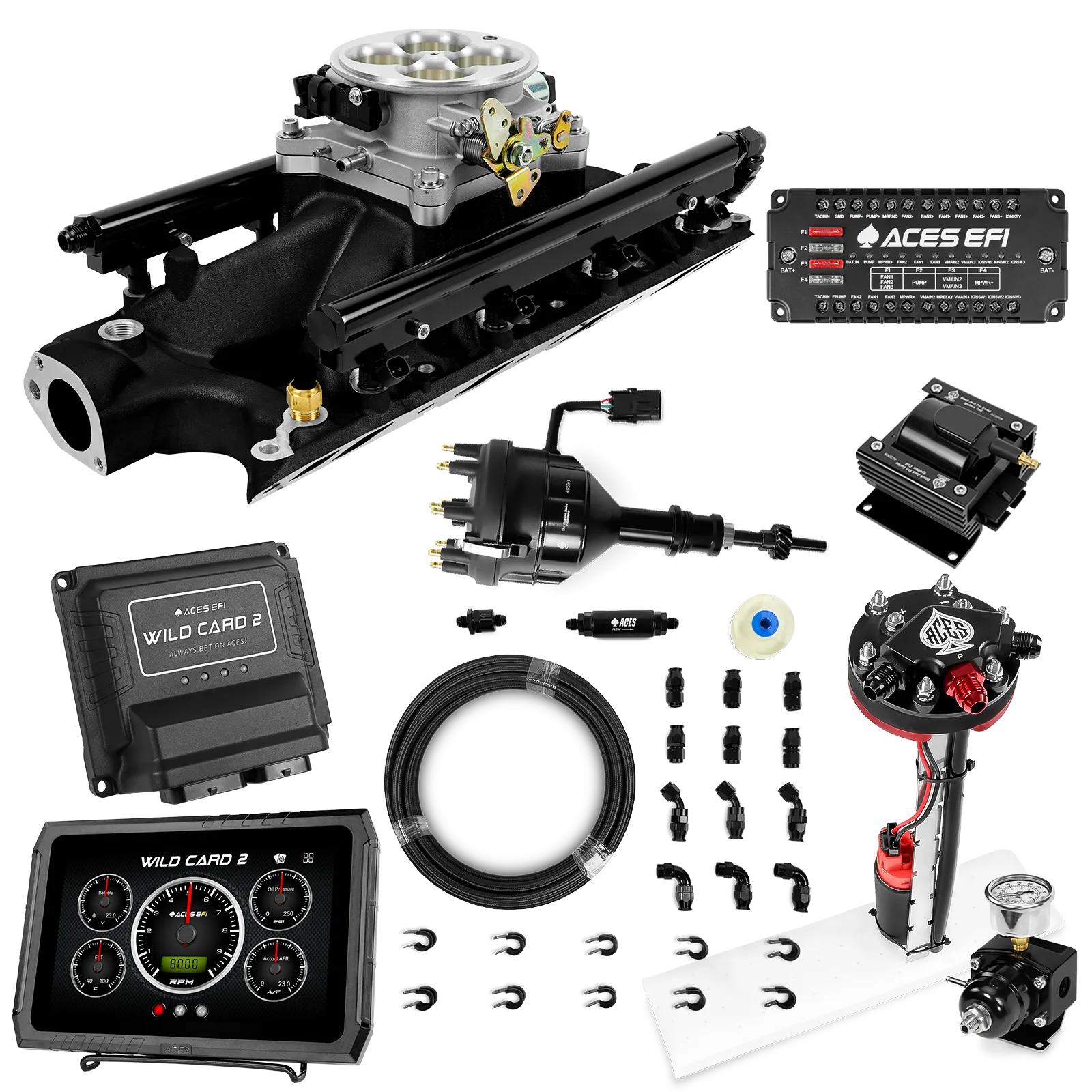Wild Card 2 Sequential EFI Master Kits (500 HP)
