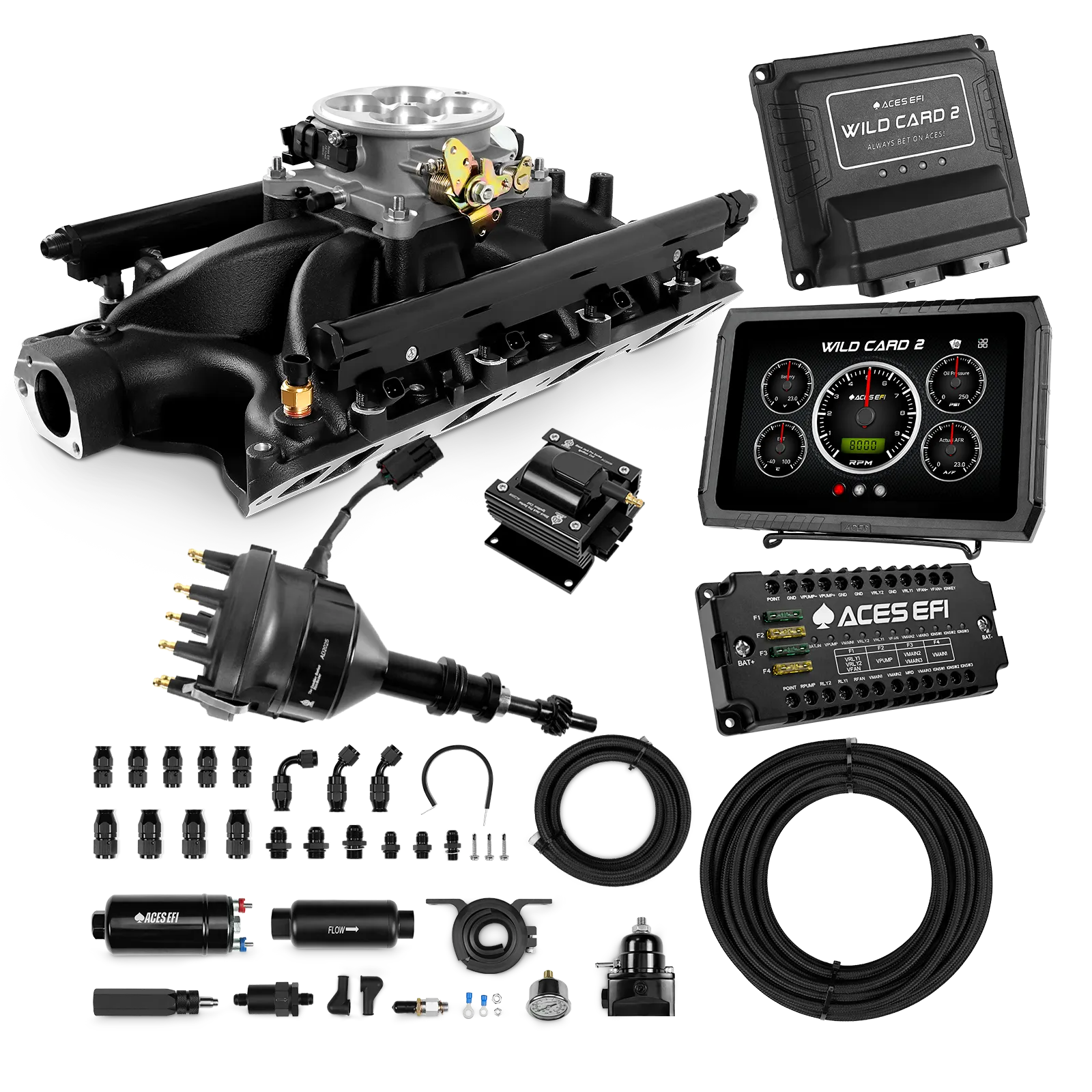 Kits maestros EFI secuenciales Wild Card 2 (500 CV)