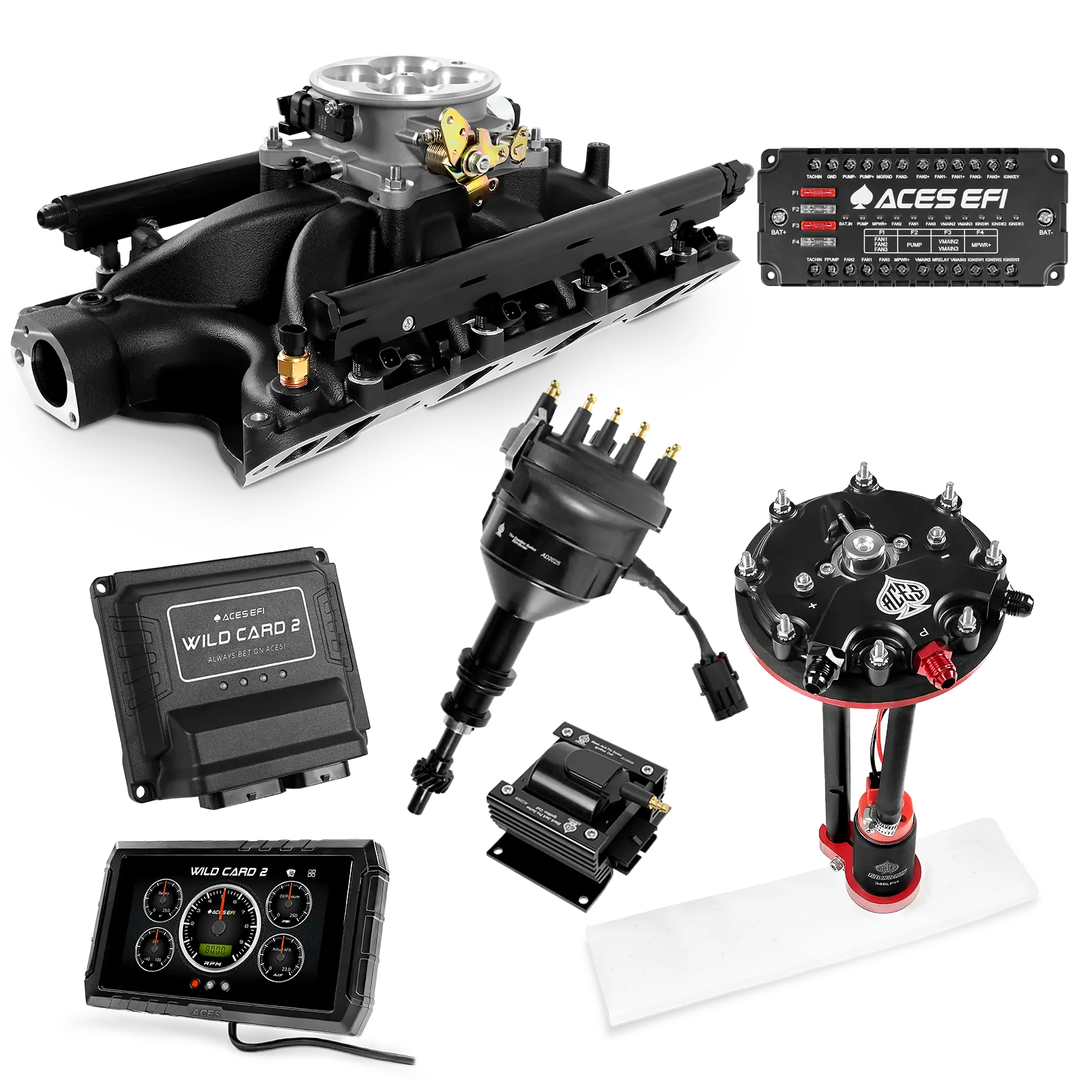 Wild Card 2 Sequential EFI Master Kits (500 HP)