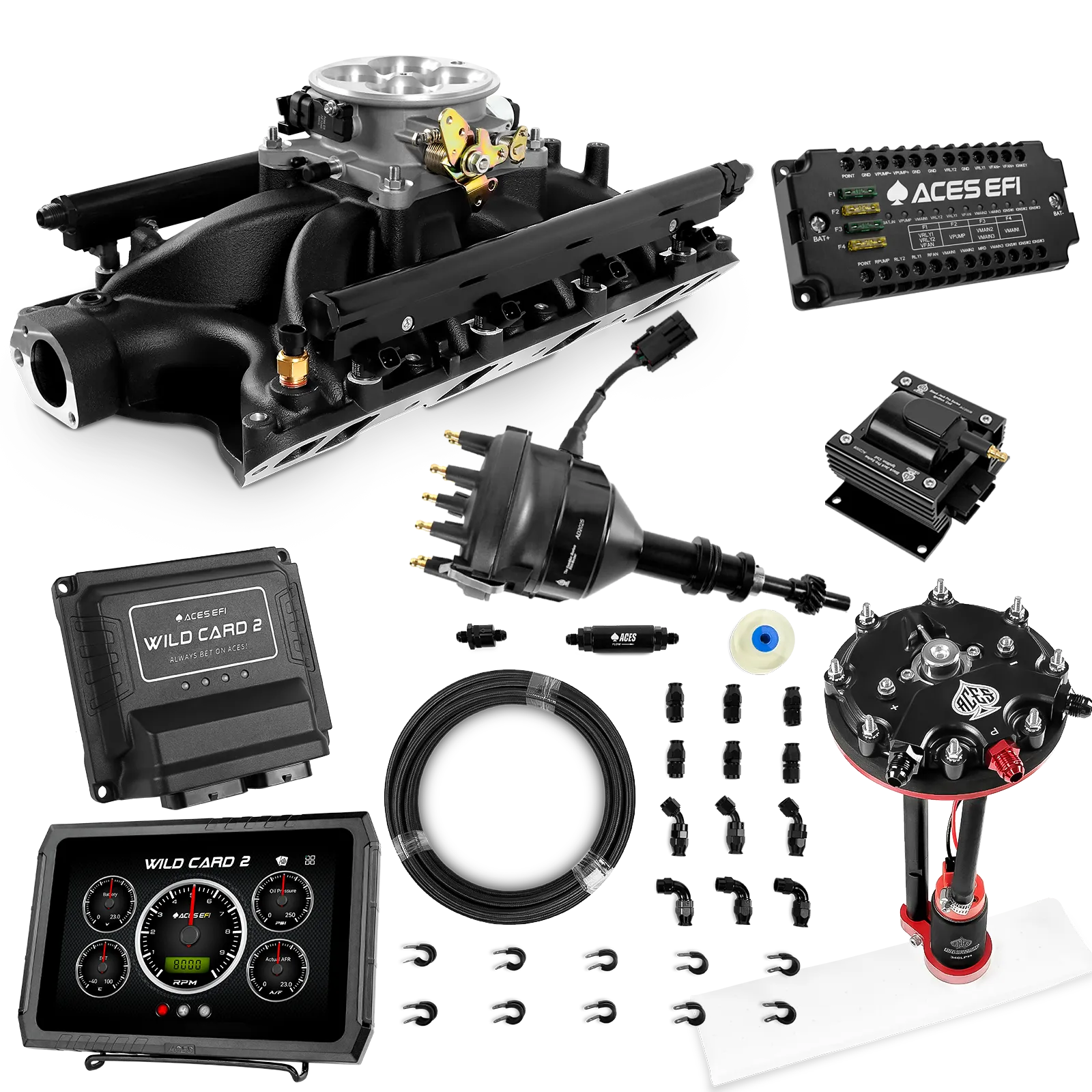 Kits maestros EFI secuenciales Wild Card 2 (500 CV)