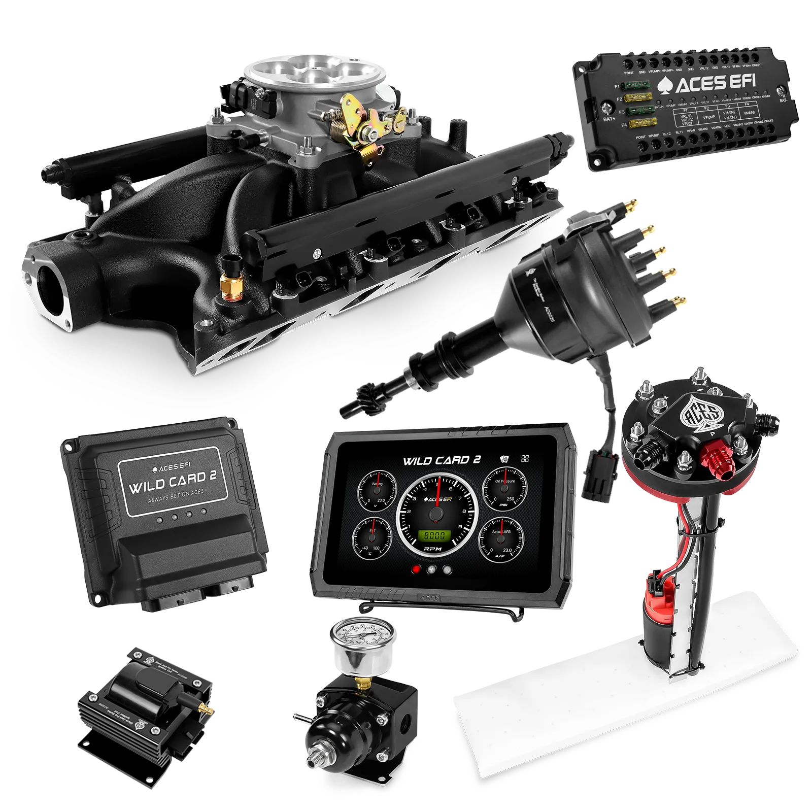 Kits maestros EFI secuenciales Wild Card 2 (500 CV)