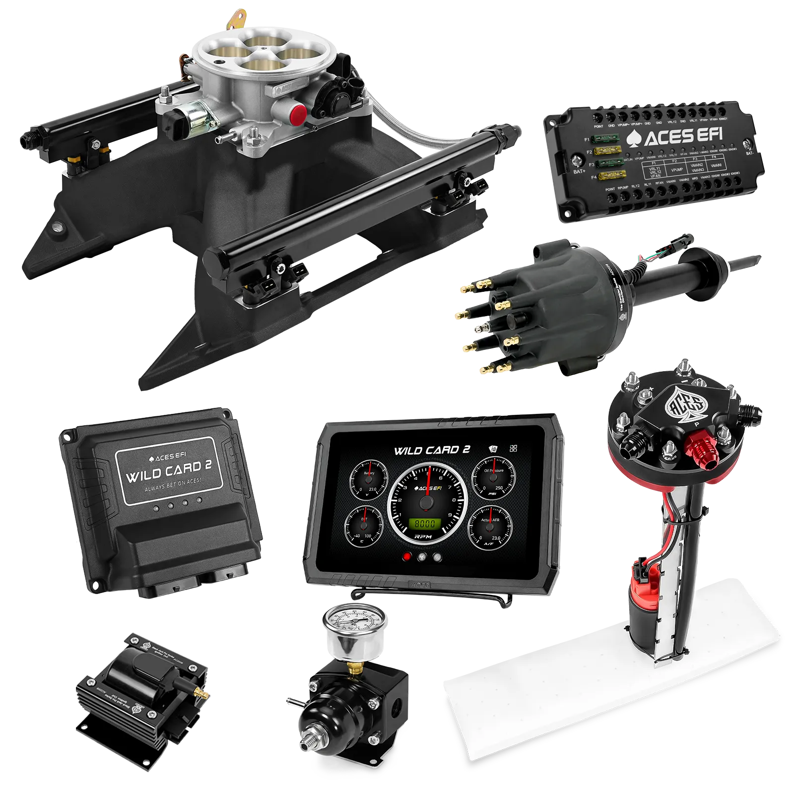 Kits maestros EFI secuenciales Wild Card 2 (500 CV)