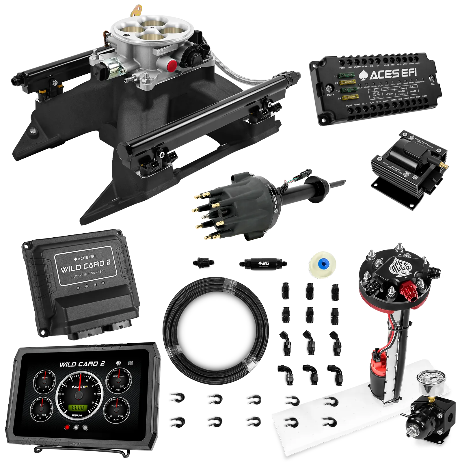 Kits maestros EFI secuenciales Wild Card 2 (500 CV)