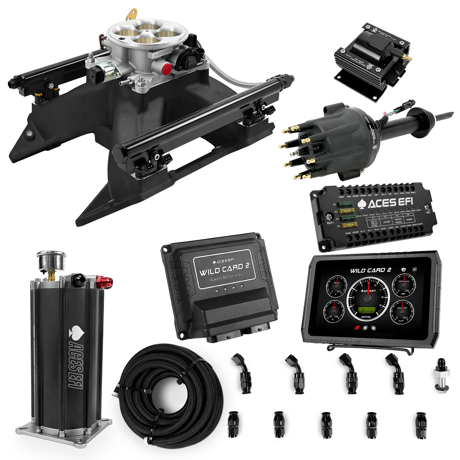 Kits maestros EFI secuenciales Wild Card 2 (500 CV)