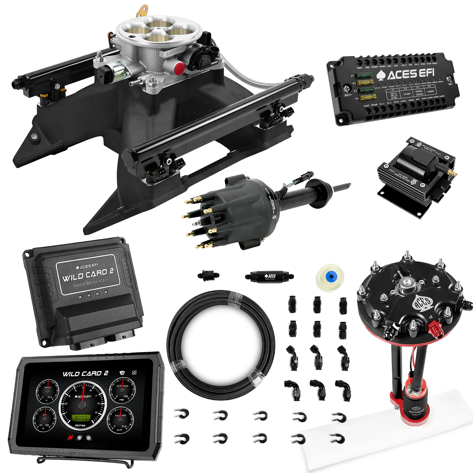 Kits maestros EFI secuenciales Wild Card 2 (500 CV)